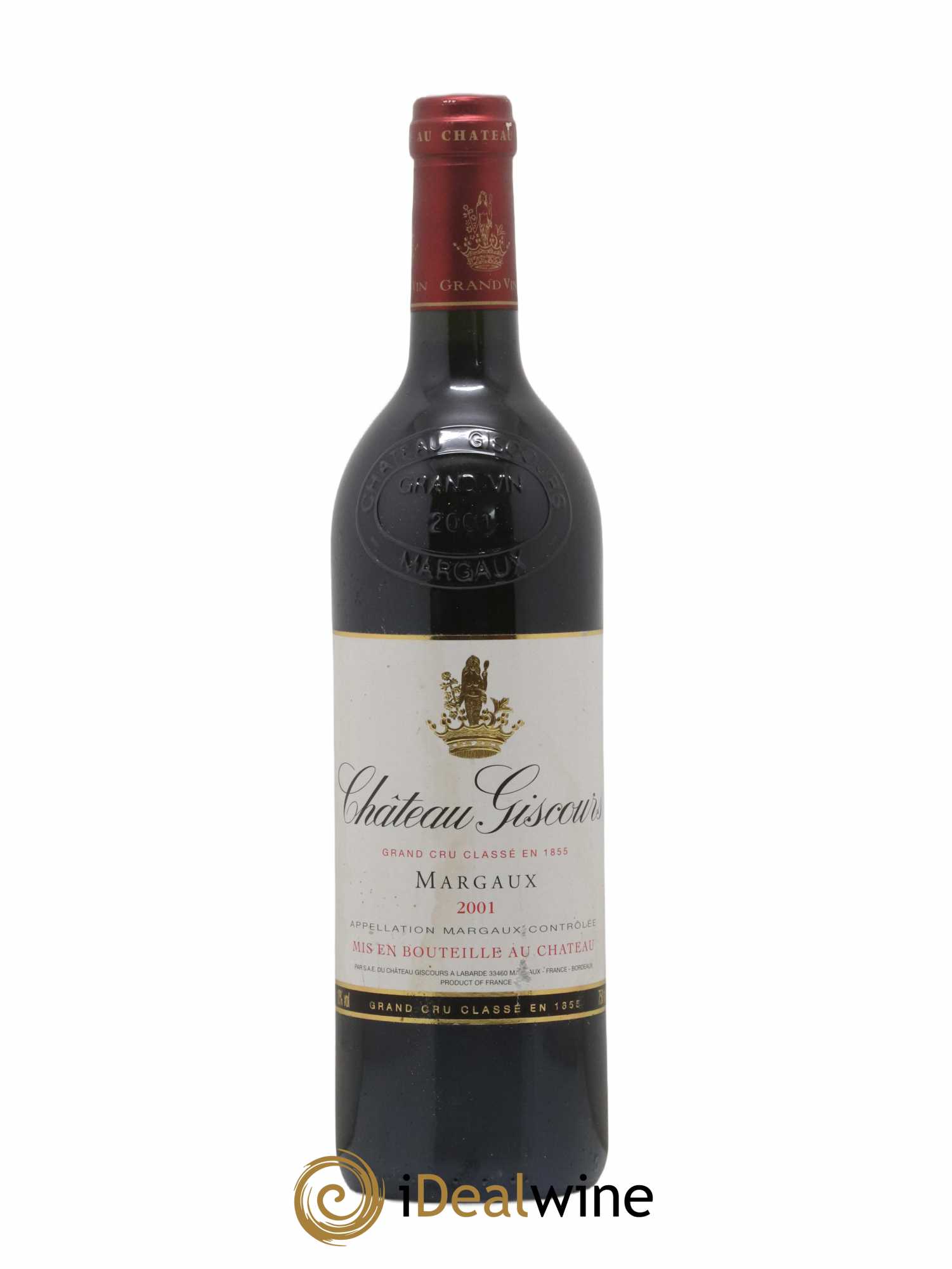 Château Giscours 3ème Grand Cru Classé 2001 - Lot de 1 bouteille - 0