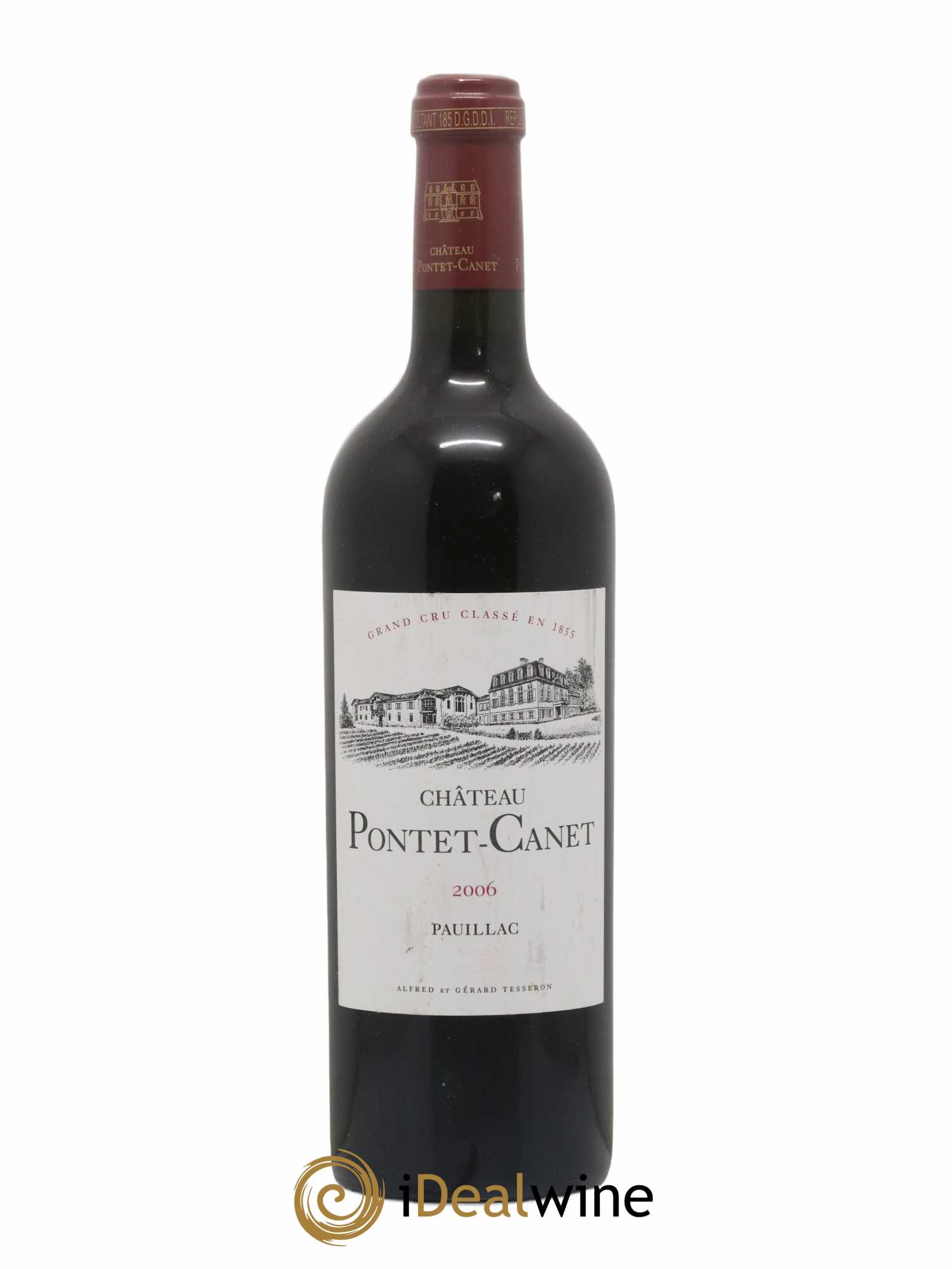 Château Pontet Canet 5ème Grand Cru Classé 2006 - Lot de 1 bouteille - 0