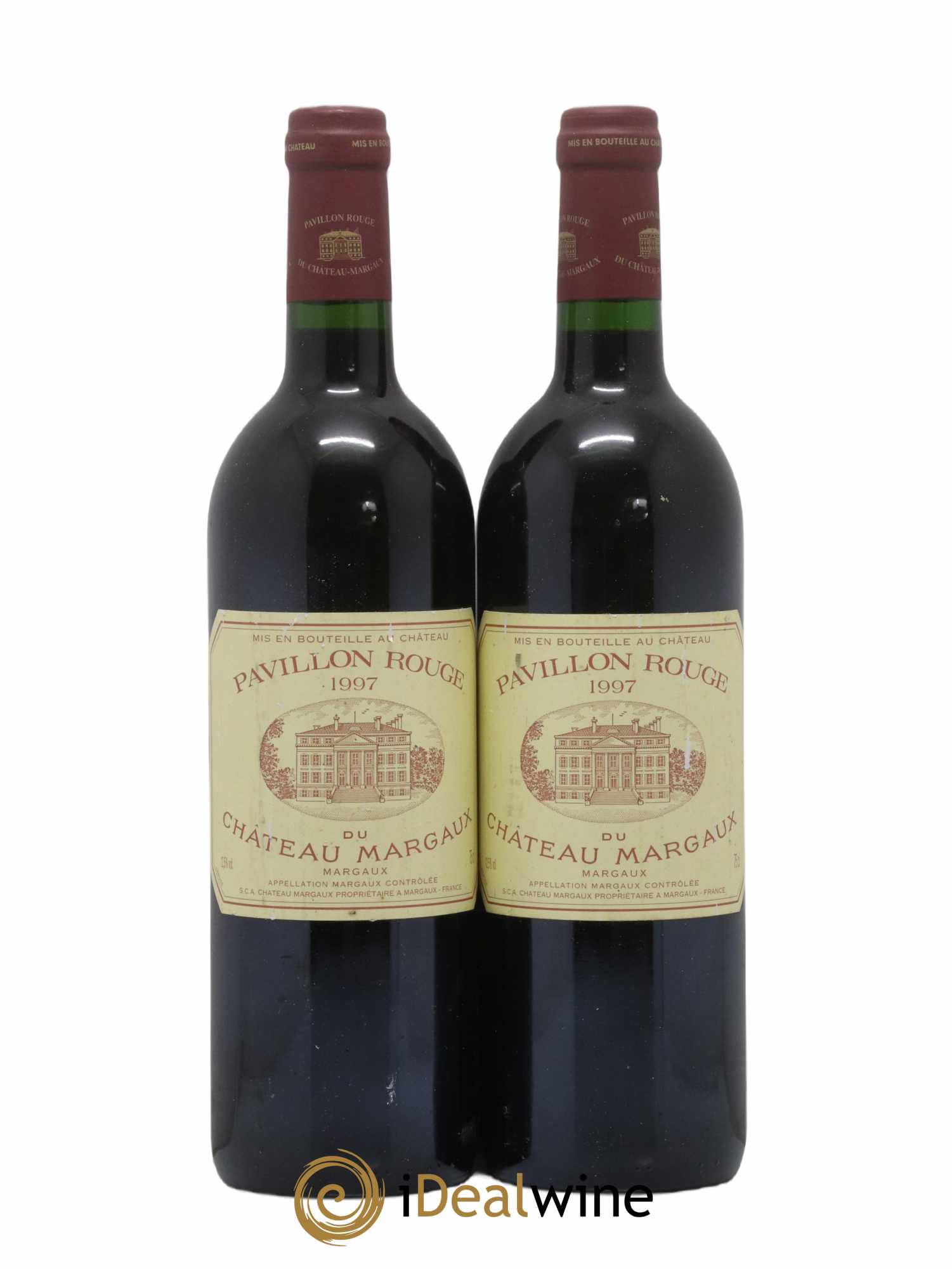 Pavillon Rouge du Château Margaux Second Vin 1997 - Lot de 2 bouteilles - 0