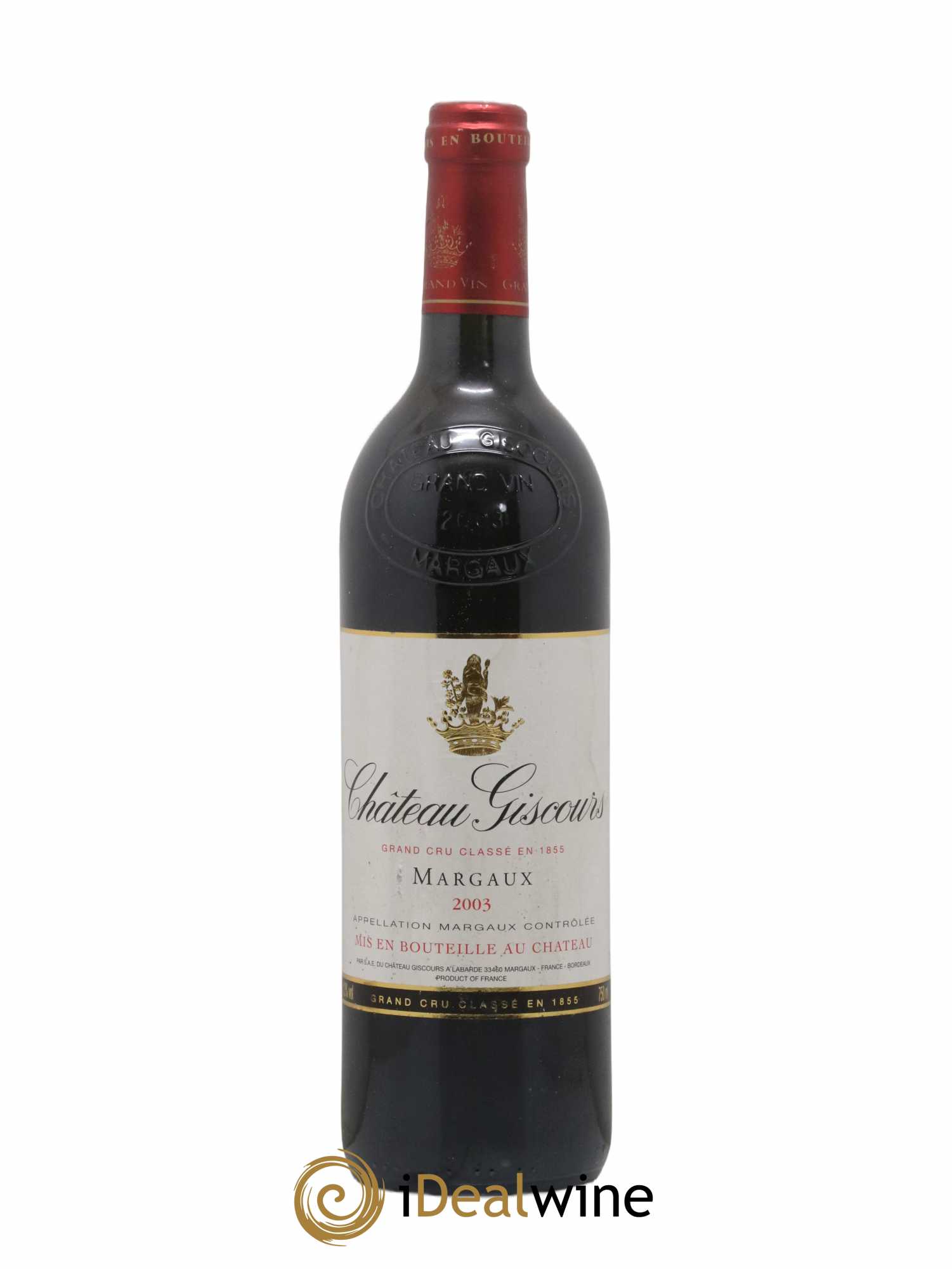 Château Giscours 3ème Grand Cru Classé 2003 - Lot de 1 bouteille - 0