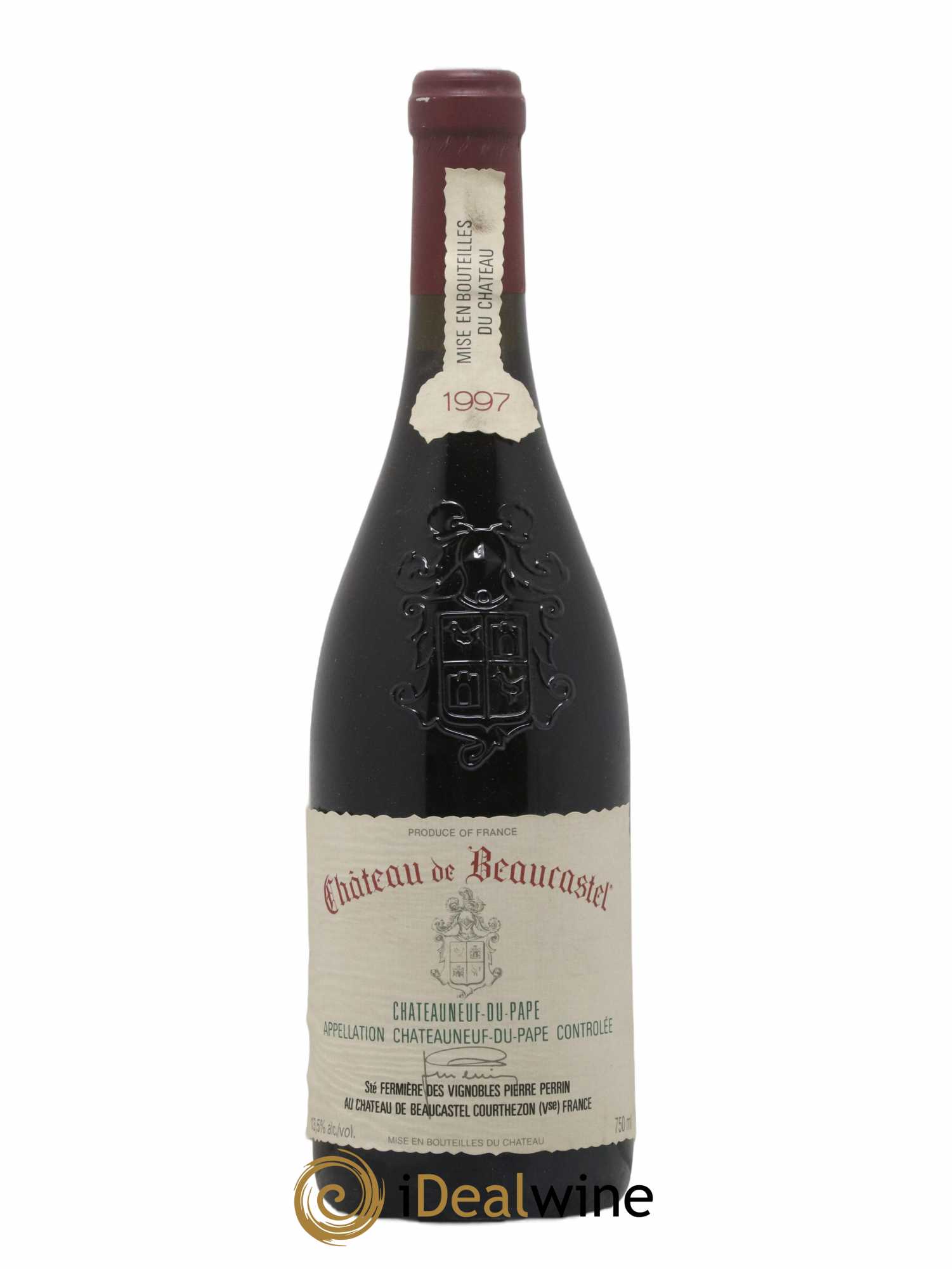 Châteauneuf-du-Pape Château de Beaucastel Famille Perrin 1997 - Lot de 1 bouteille - 0