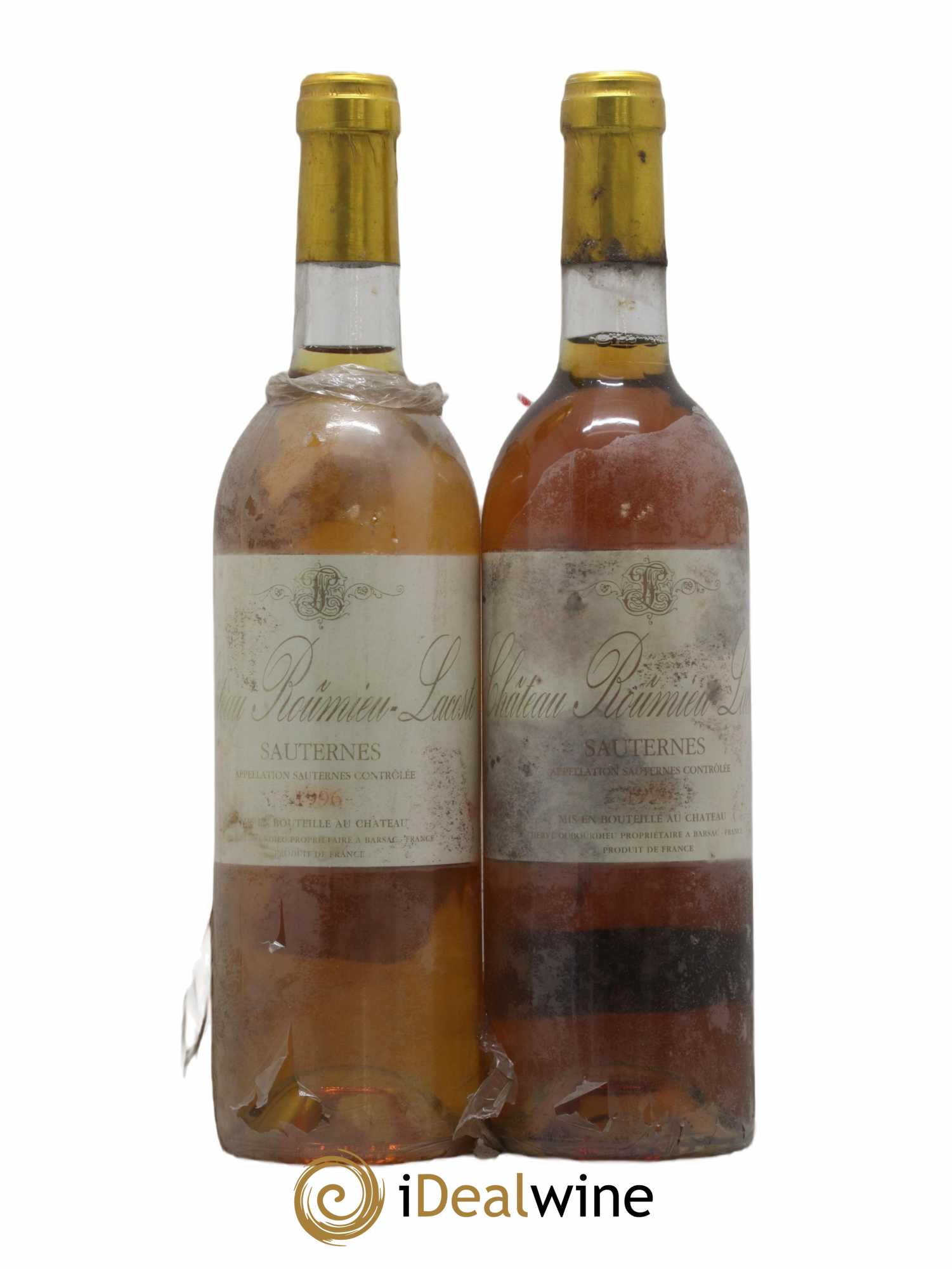 Château Roûmieu-Lacoste Cru Bourgeois 1996 - Lotto di 2 bottiglie - 0