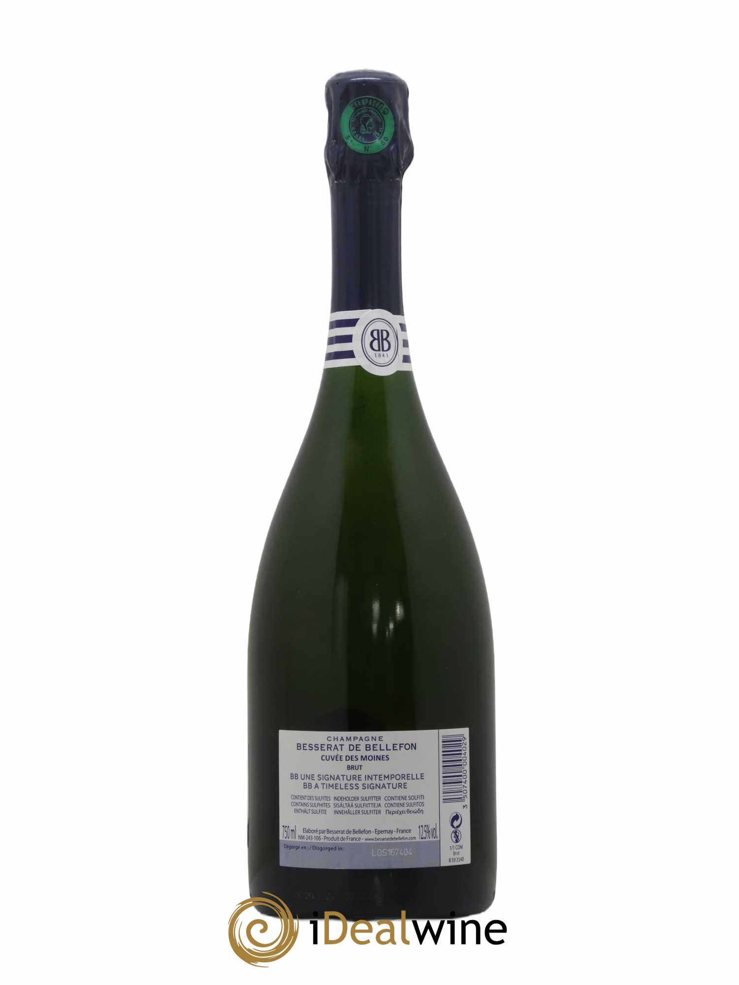 Brut Réserve Besserat de Bellefon - Lot de 1 bouteille - 1