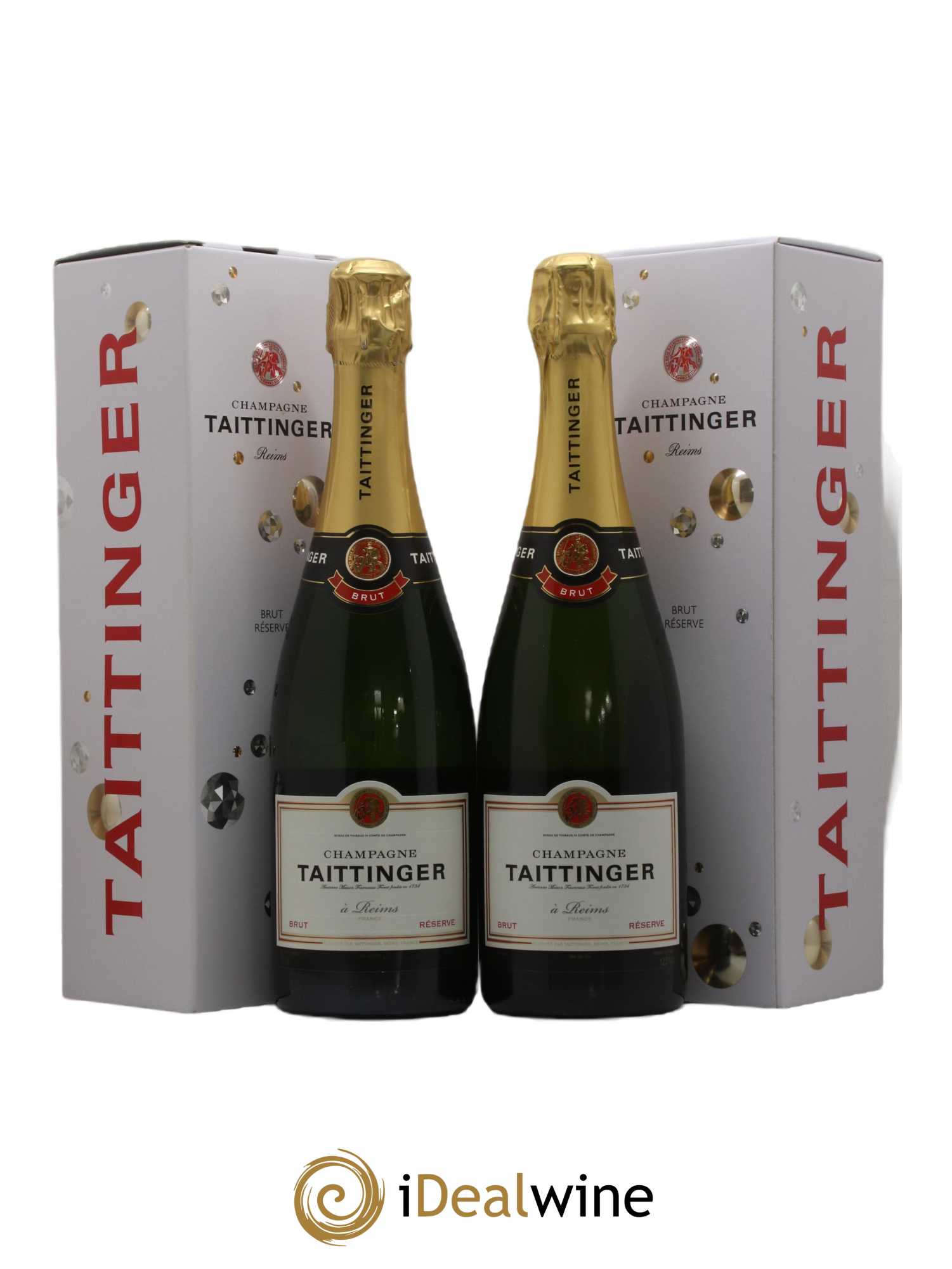 Brut Réserve Taittinger - Lot de 2 bouteilles - 1