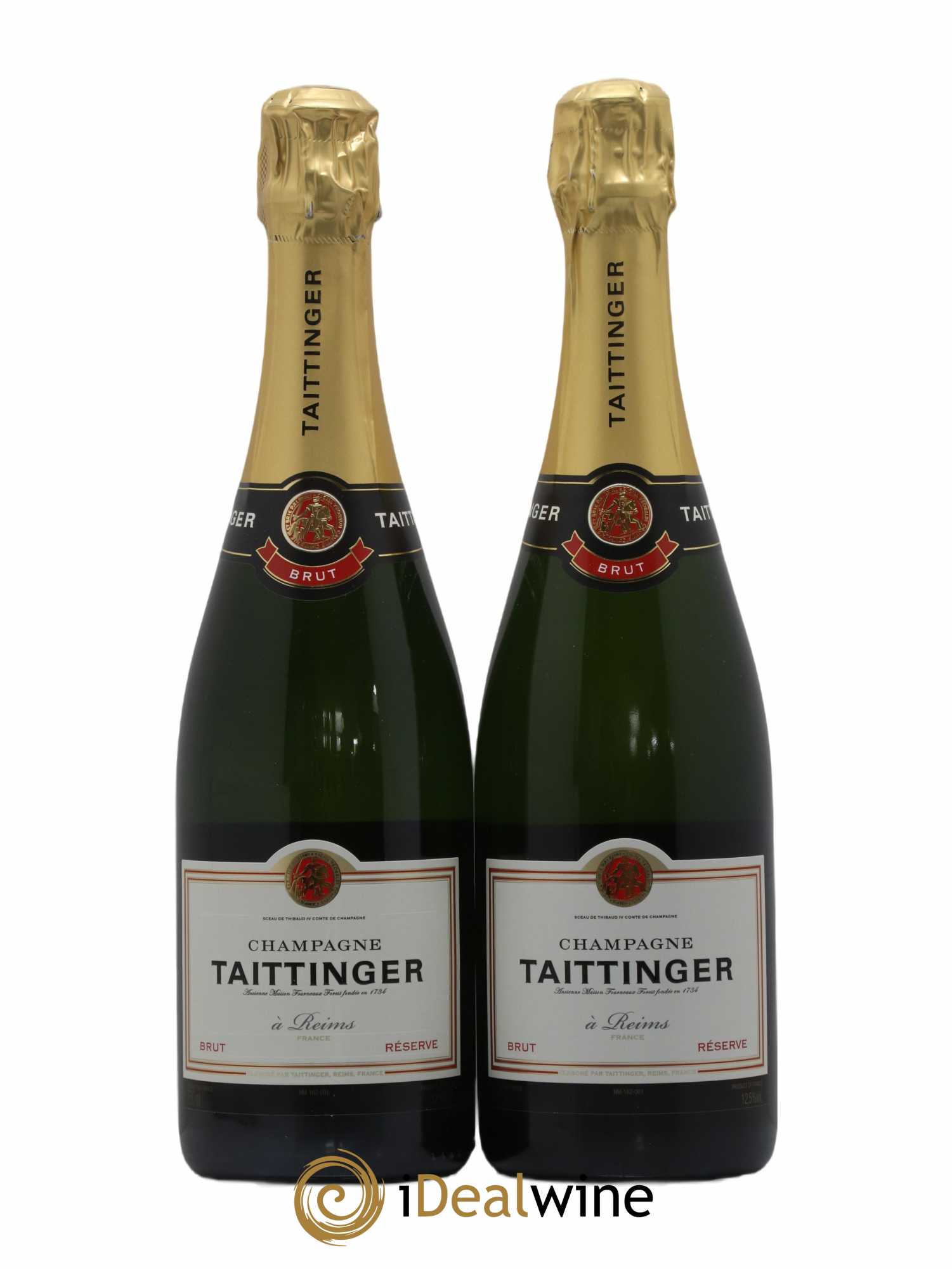 Brut Réserve Taittinger - Lot de 2 bouteilles - 0