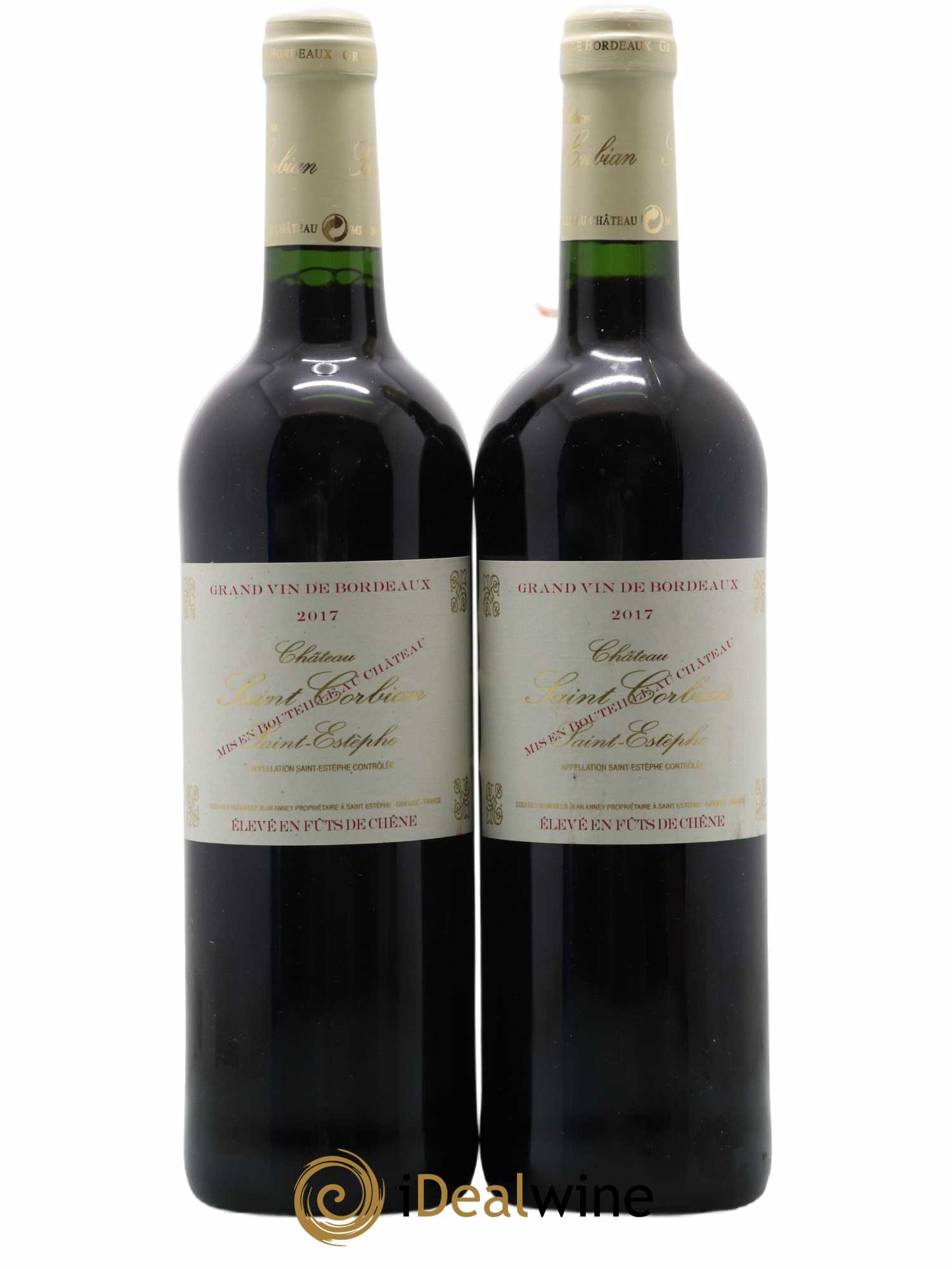 Saint-Estèphe Saint Corbian 2017 - Lot de 2 bouteilles - 0