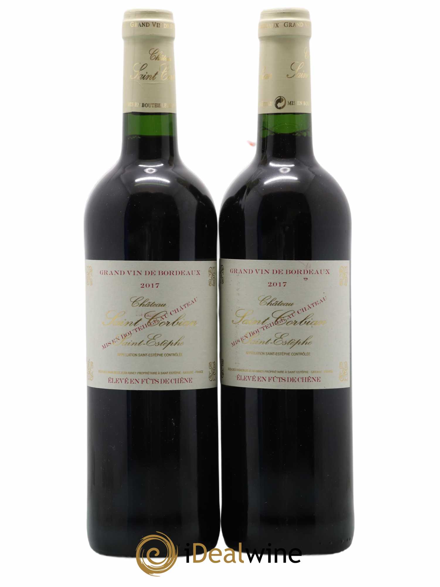 Saint-Estèphe Saint Corbian 2017 - Lot de 2 bouteilles - 0