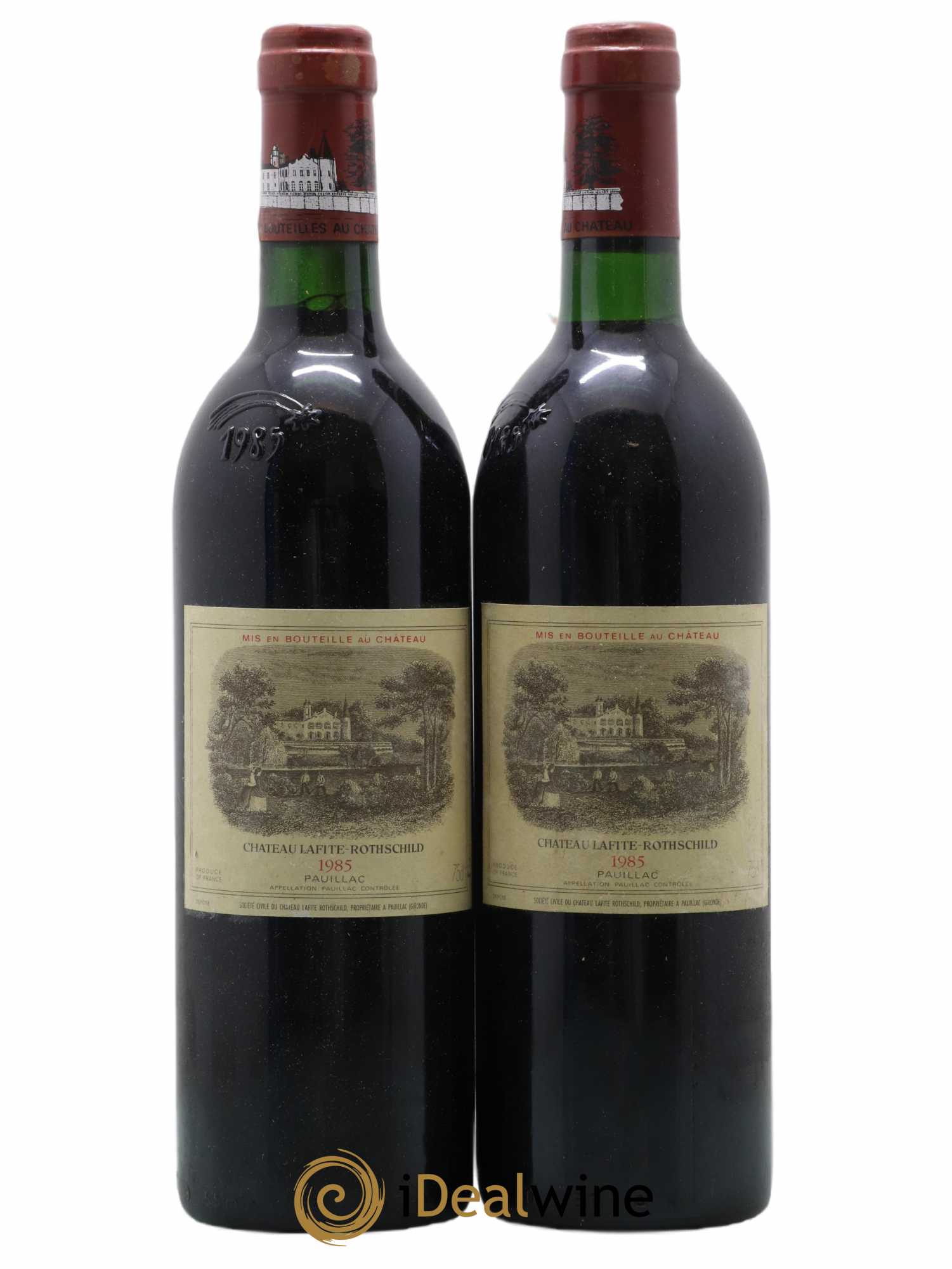 Château Lafite Rothschild 1er Grand Cru Classé 1985 - Lot de 2 bouteilles - 0