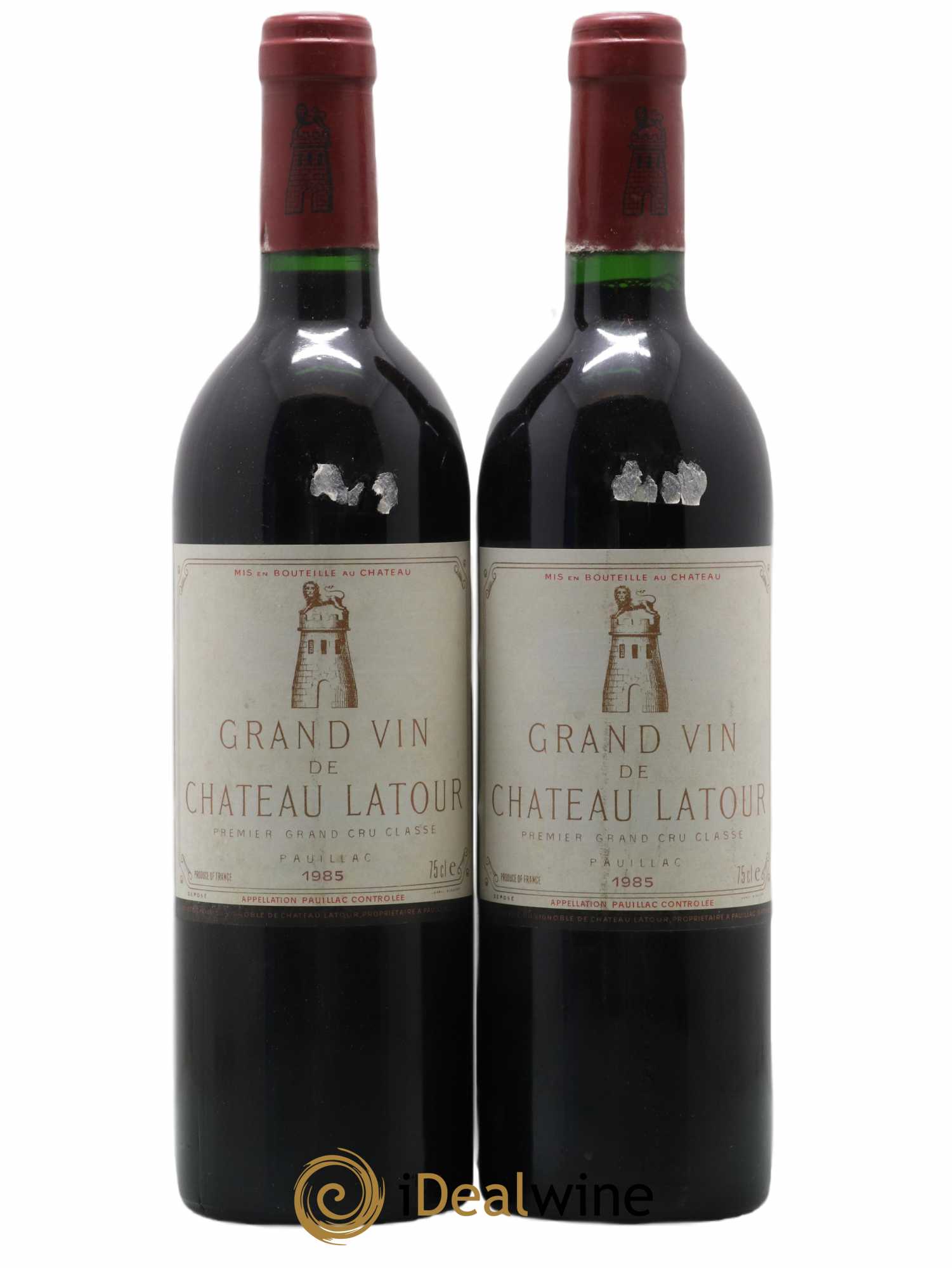 Château Latour 1er Grand Cru Classé 1985 - Lot de 2 bouteilles - 0