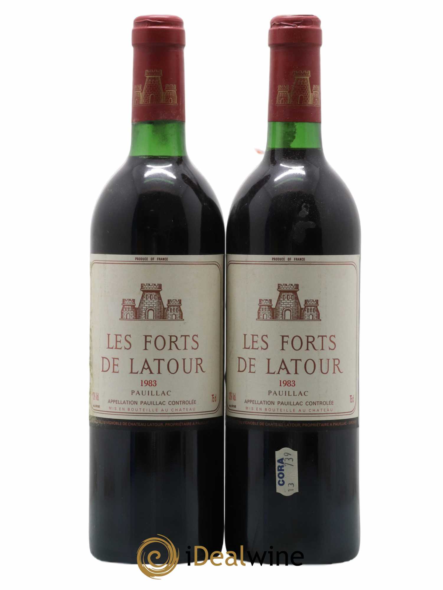 Les Forts de Latour Second Vin 1983 - Lot de 2 bouteilles - 0