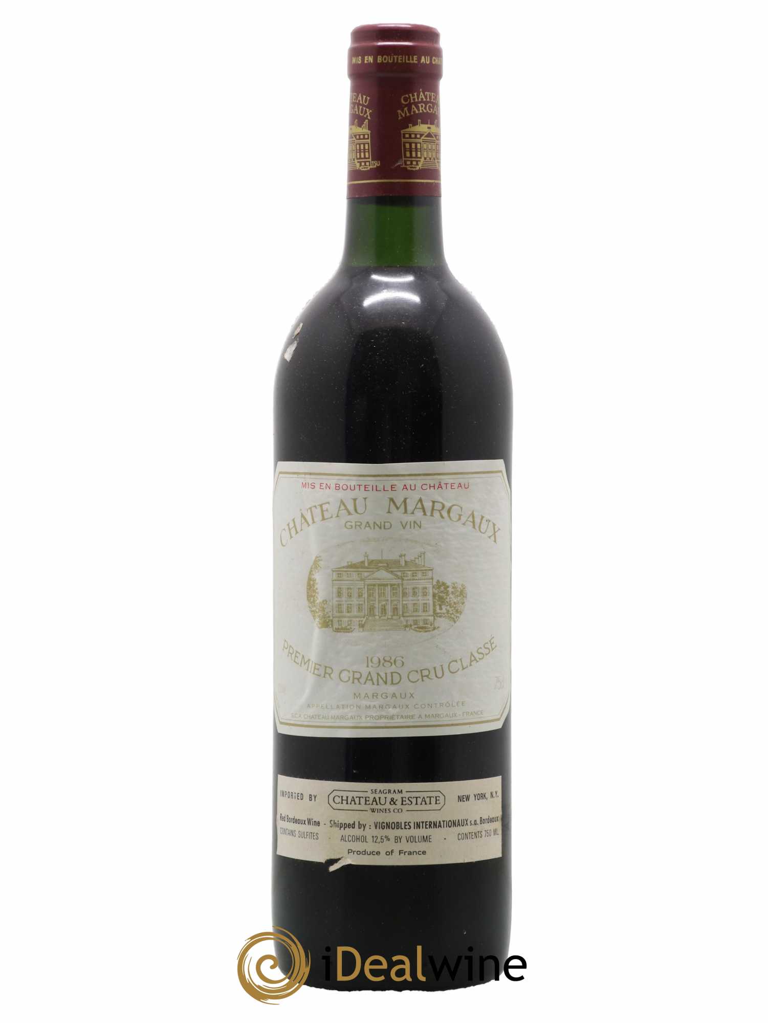 Château Margaux 1er Grand Cru Classé 1986 - Lot of 1 bottle - 0