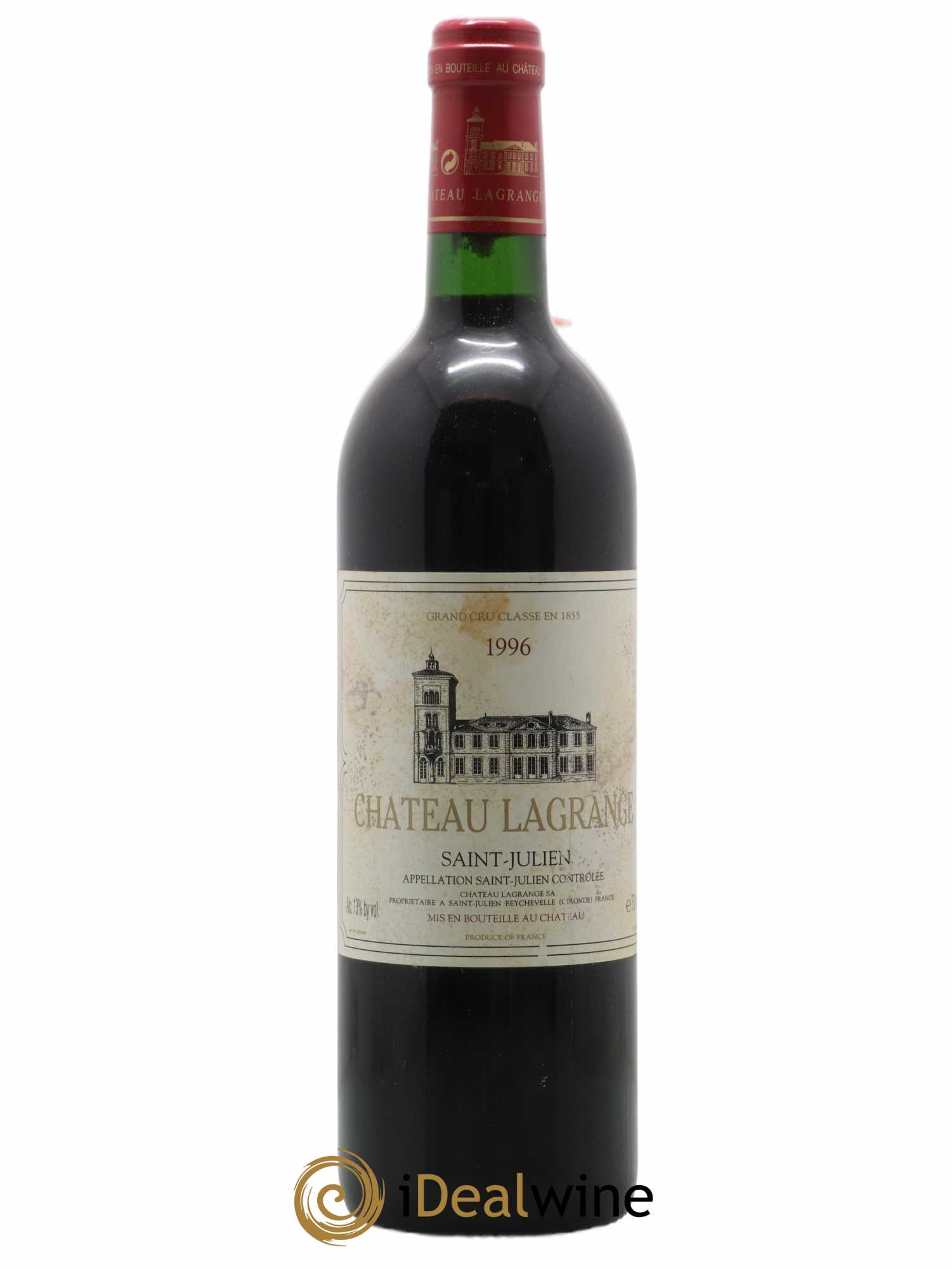Château Lagrange 3ème Grand Cru Classé 1996 - Lot de 1 bouteille - 0