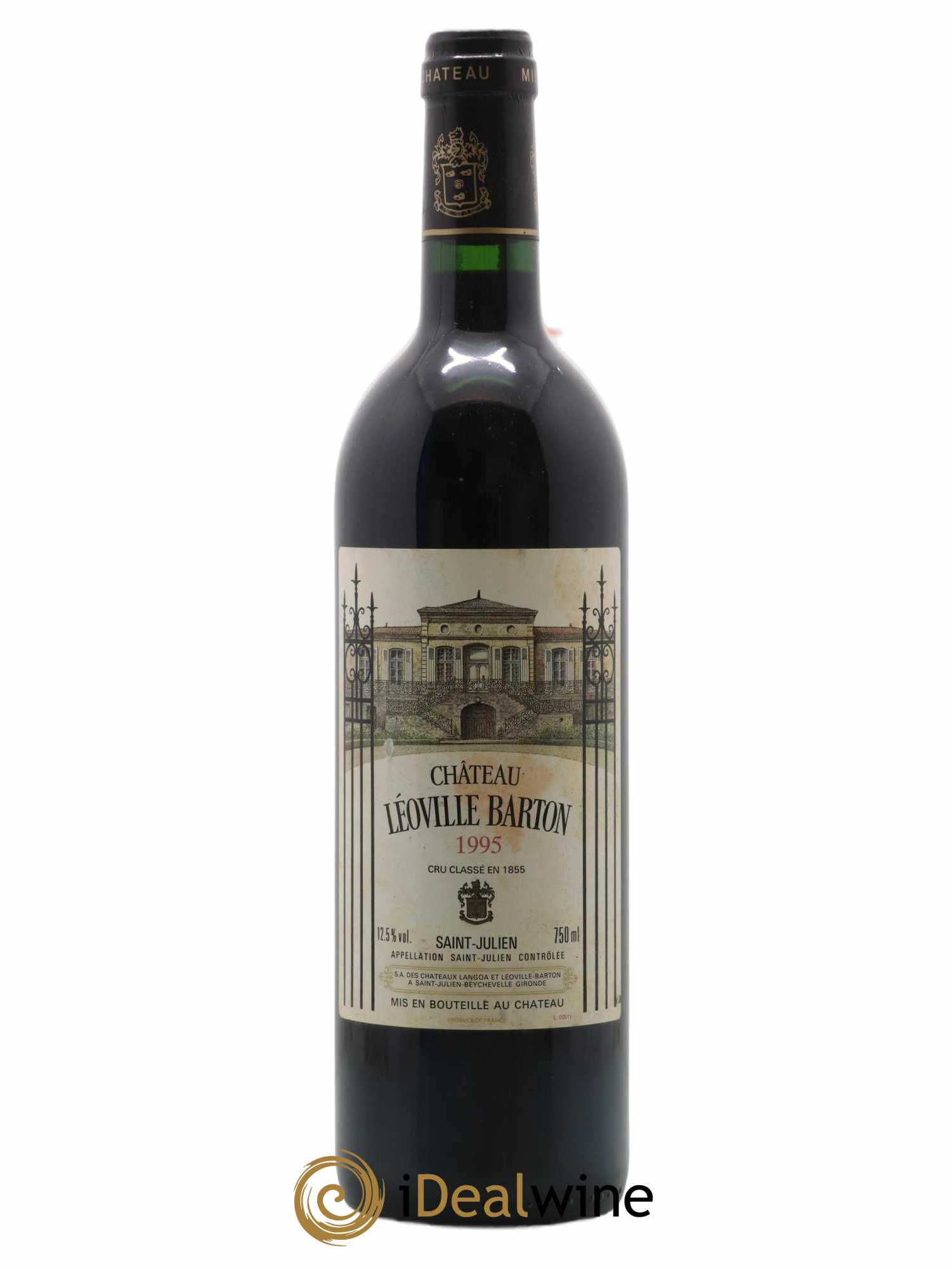 Château Léoville Barton 2ème Grand Cru Classé 1995 - Lot de 1 bouteille - 0
