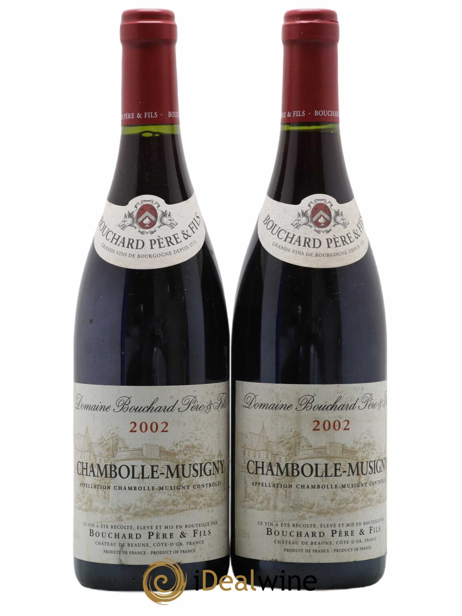 Chambolle-Musigny Bouchard Père & Fils 2002 - Lot de 2 bouteilles - 0