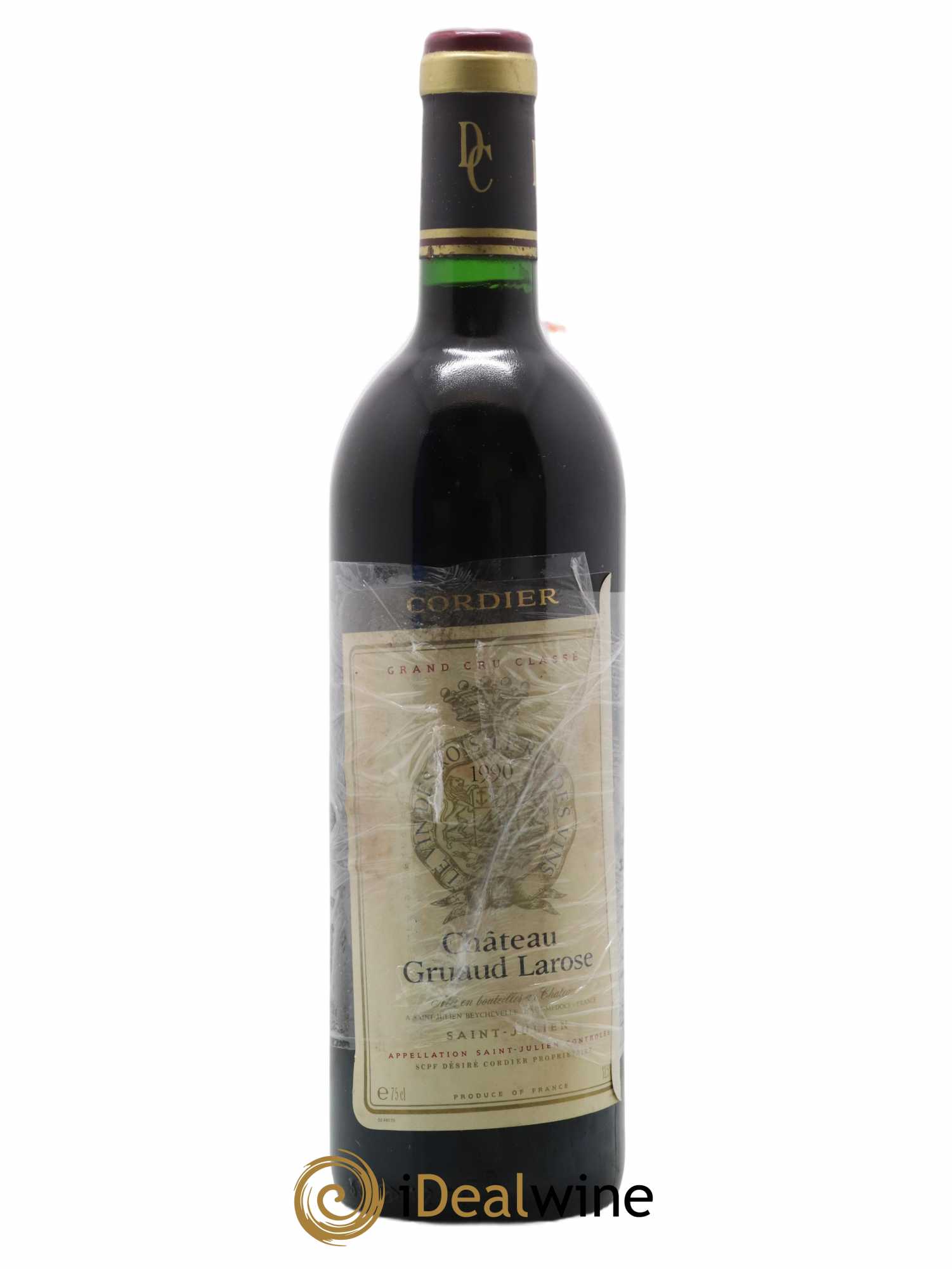 Château Gruaud Larose 2ème Grand Cru Classé 1990 - Lot de 1 bouteille - 0