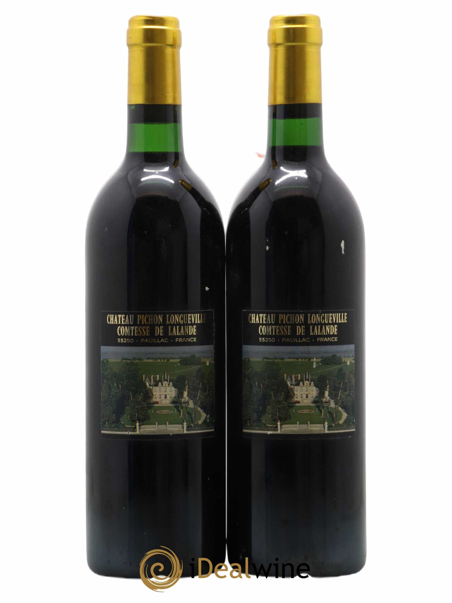 Château Pichon Longueville Comtesse de Lalande 2ème Grand Cru Classé 1990 - Lot de 2 bouteilles - 1