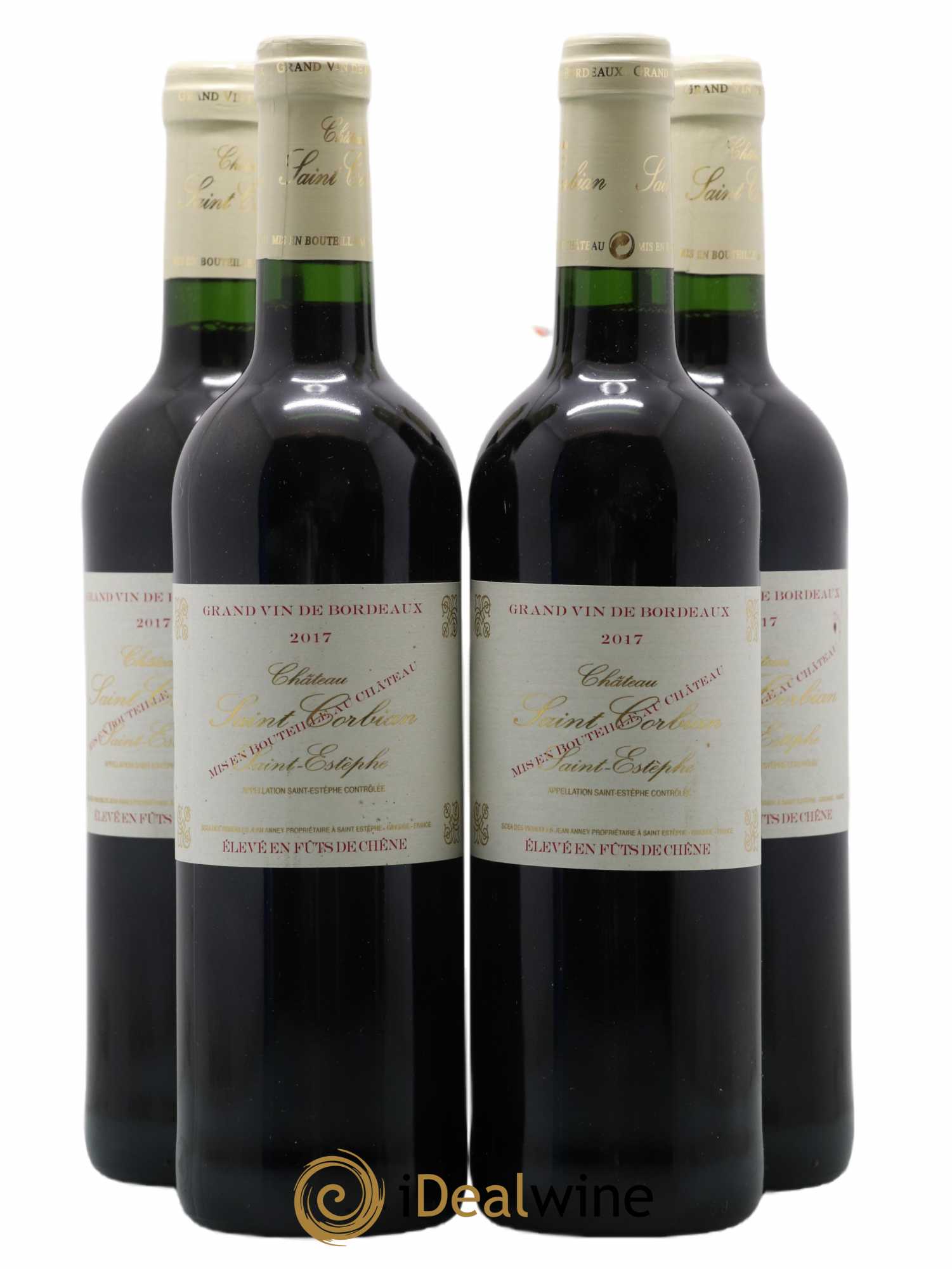 Saint-Estèphe Saint Corbian 2017 - Lot de 4 bouteilles - 0