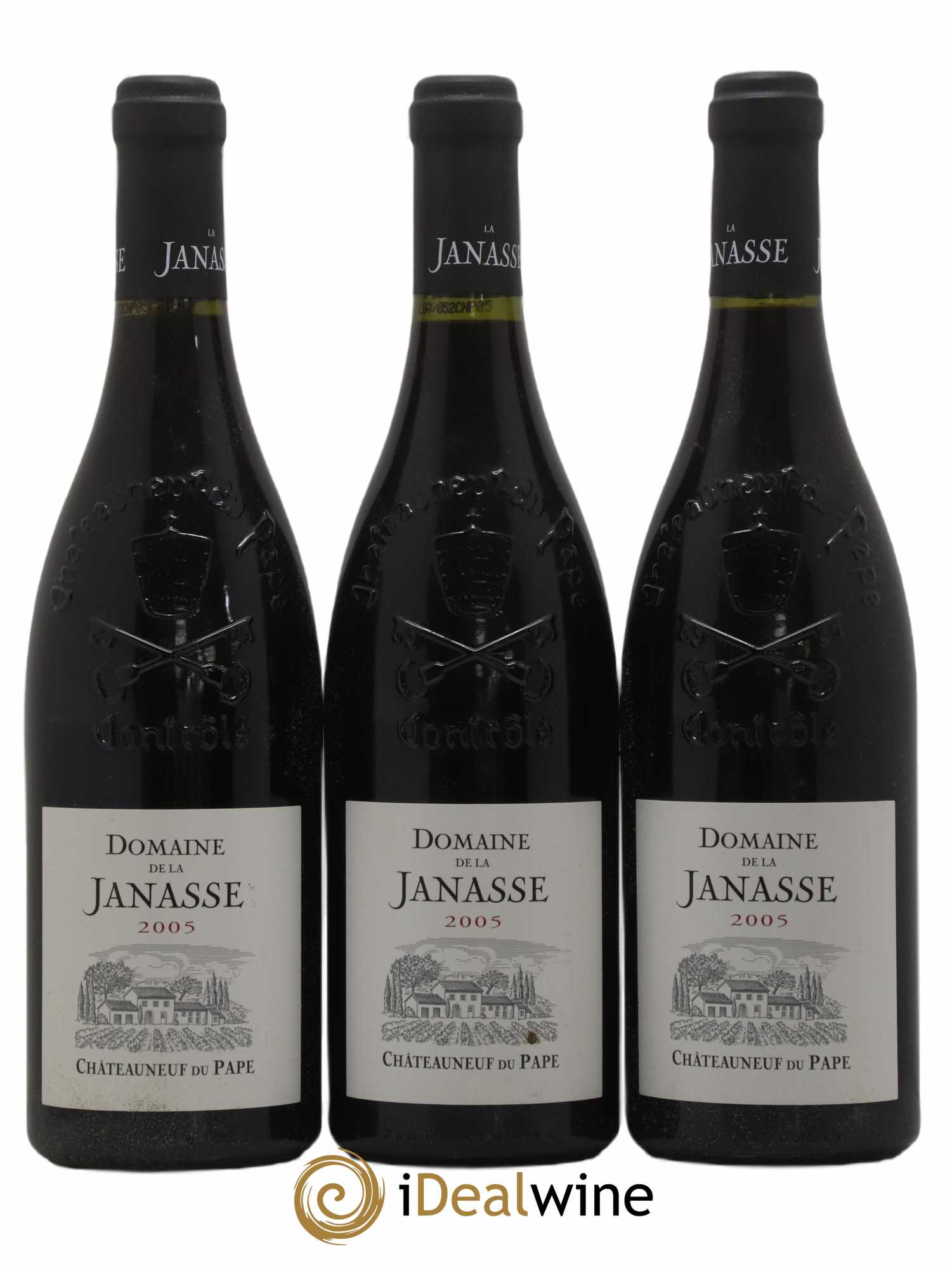 Châteauneuf-du-Pape La Janasse (Domaine de) 2005 - Lot de 3 bouteilles - 0