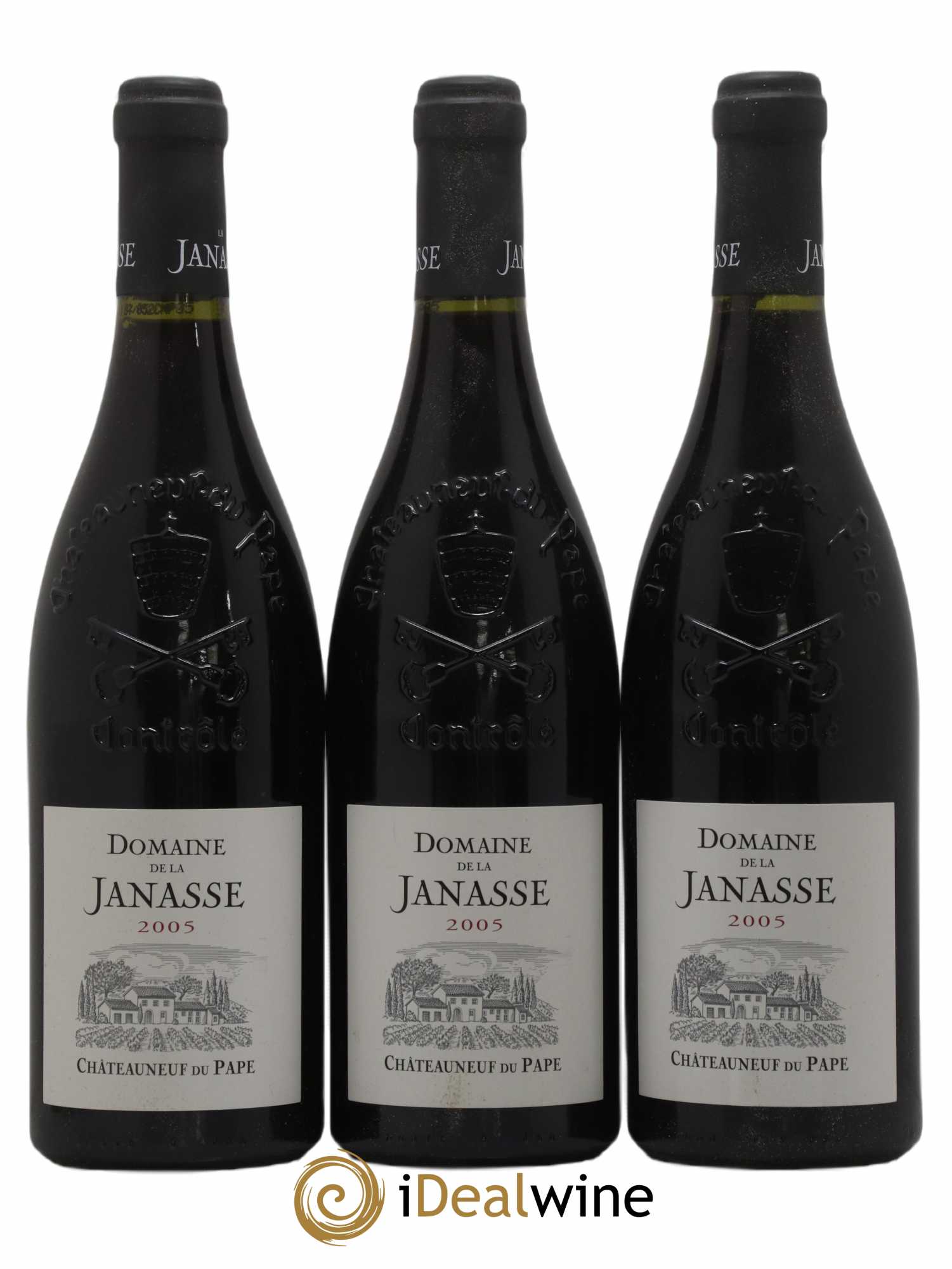 Châteauneuf-du-Pape La Janasse (Domaine de) 2005 - Lot de 3 bouteilles - 0