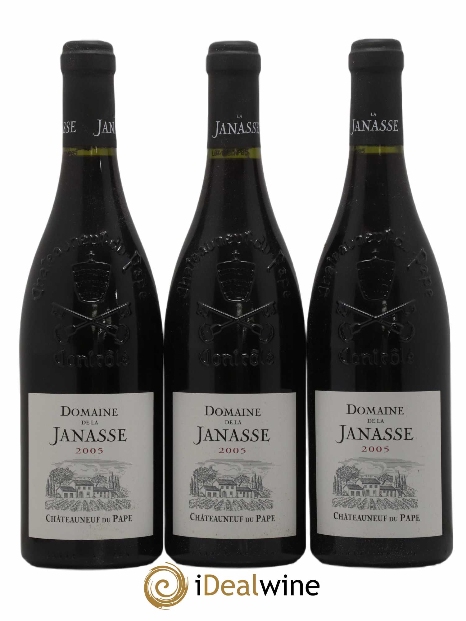 Châteauneuf-du-Pape La Janasse (Domaine de) 2005 - Lot de 3 bouteilles - 0