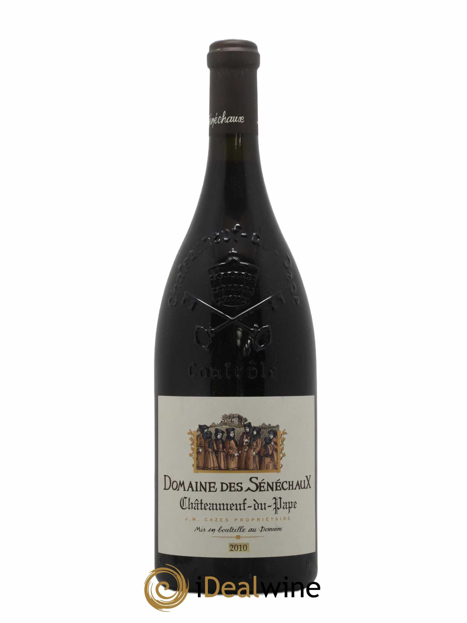 Châteauneuf-du-Pape Sénéchaux (Domaine des) Famille J-M. Cazès 2010 - Lot de 1 magnum - 0