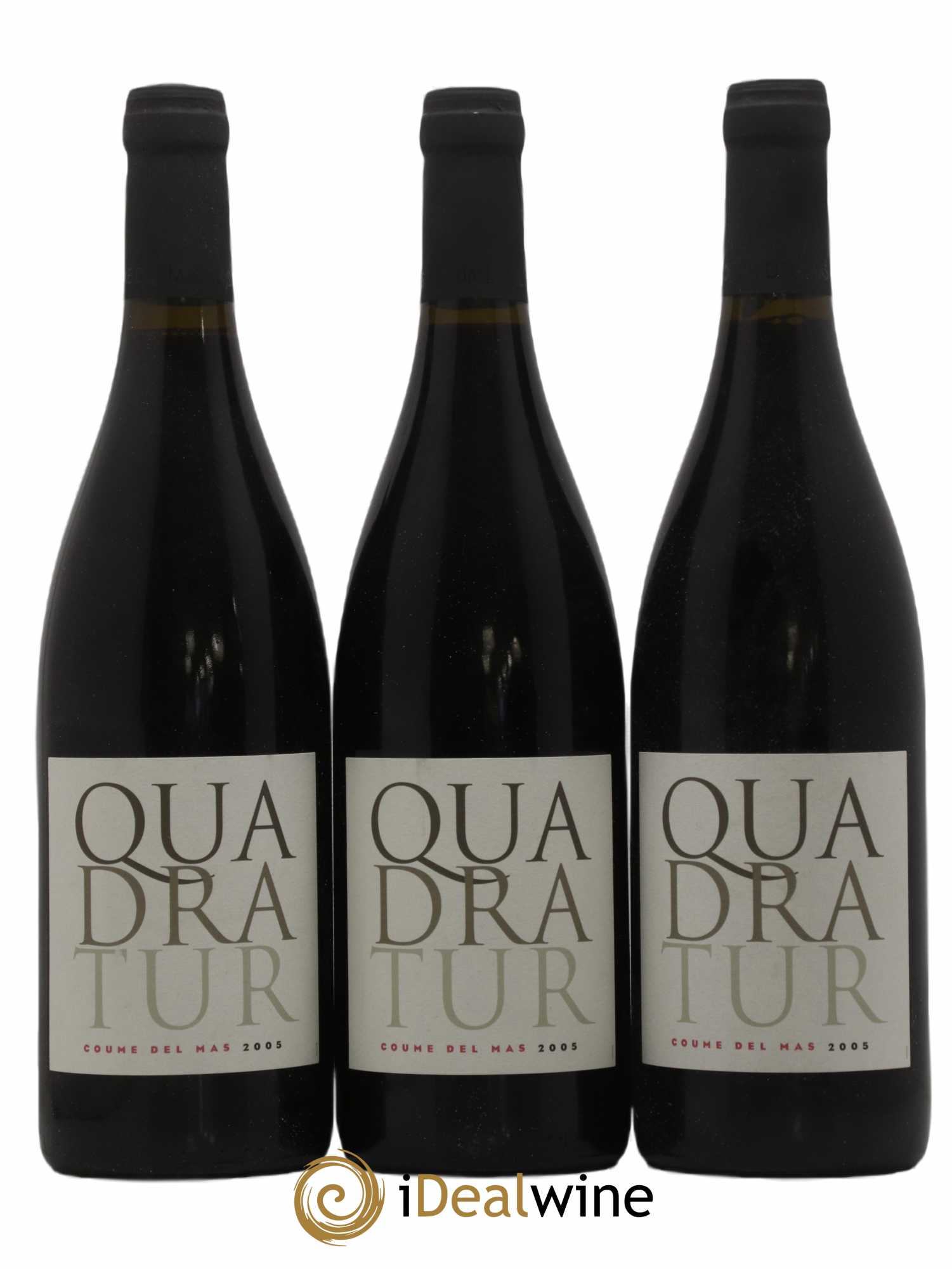 Collioure Coume del Mas Quadratur 2005 - Lot de 3 bouteilles - 0