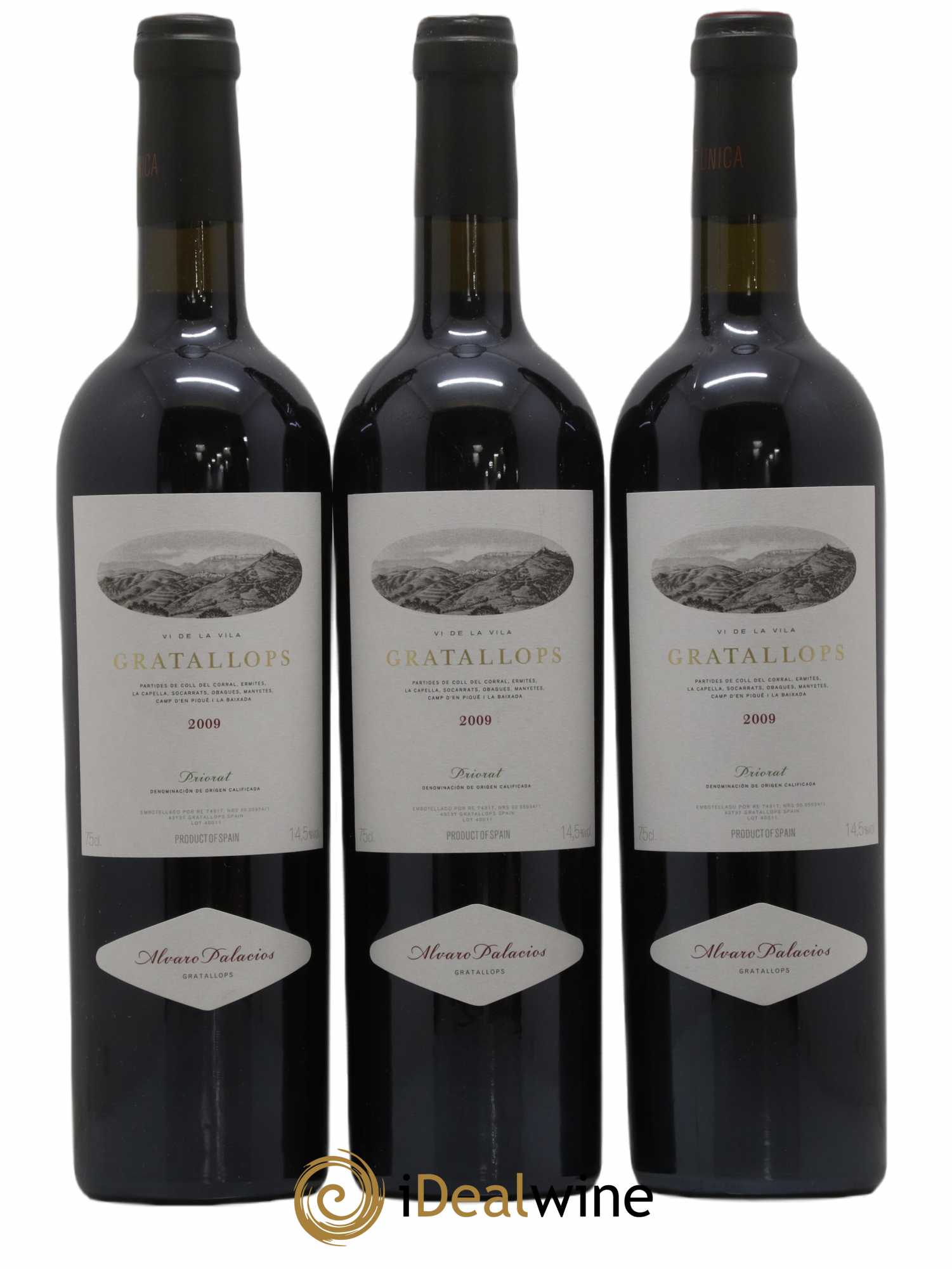Priorat DOCa Alvaro Palacios Vi de Vila Gratallops Gratallops 2009 - Lot de 6 bouteilles - 2