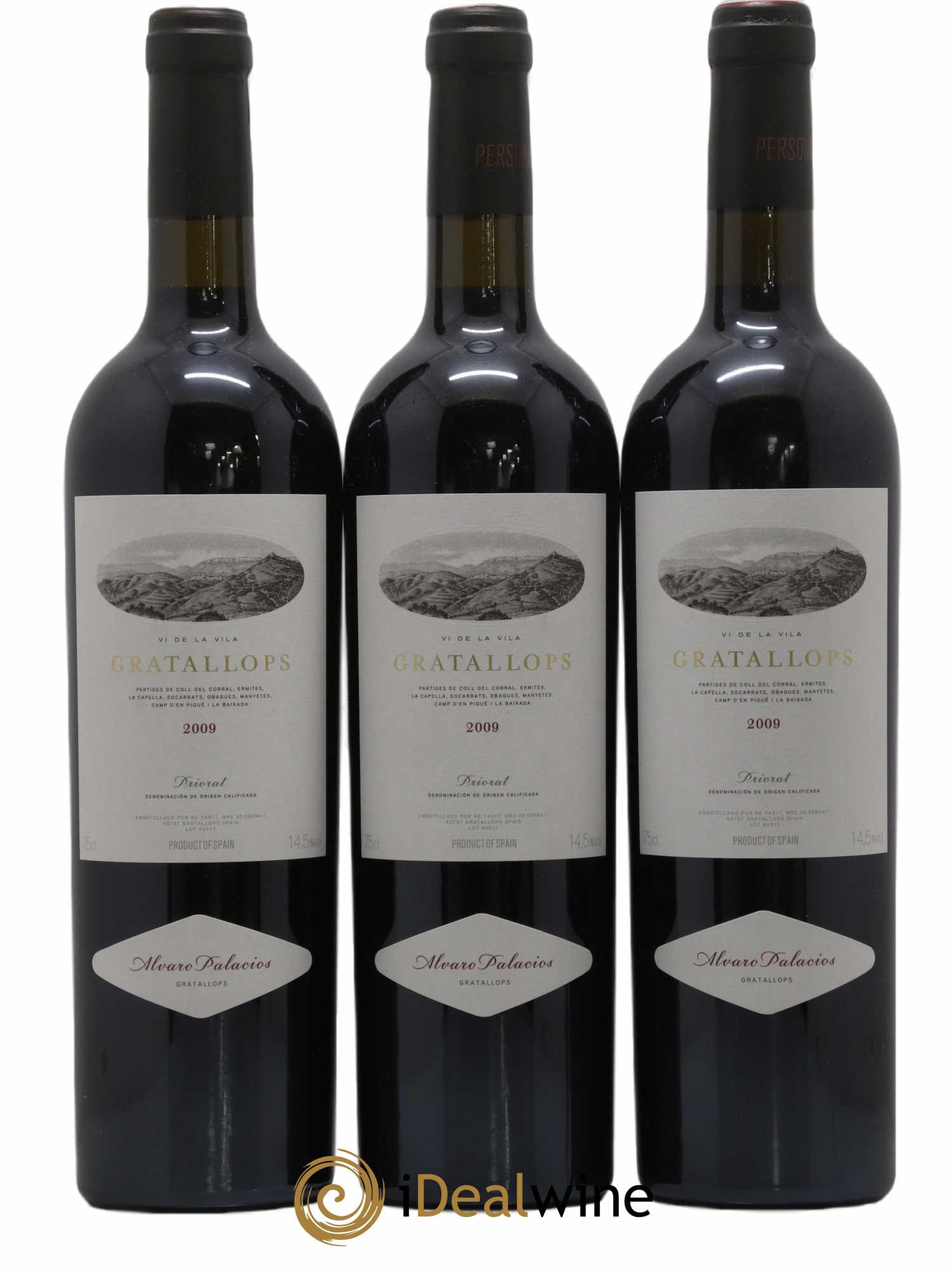 Priorat DOCa Alvaro Palacios Vi de Vila Gratallops Gratallops 2009 - Lot de 6 bouteilles - 1