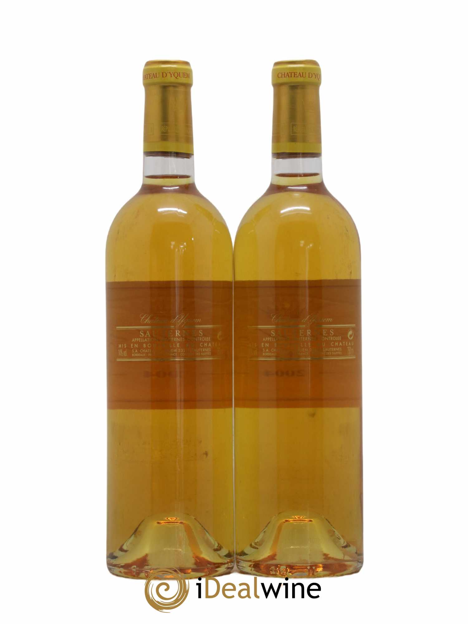 Château d' Yquem 1er Cru Classé Supérieur 2004 - Lotto di 2 bottiglie - 1