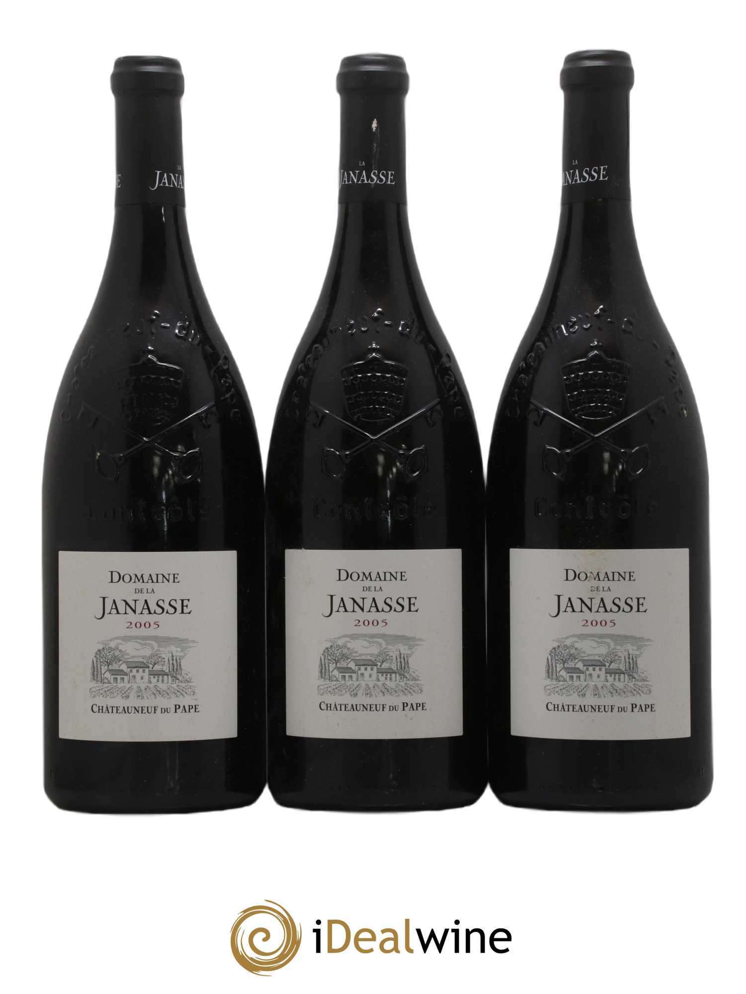 Châteauneuf-du-Pape La Janasse (Domaine de) 2005 - Lot de 3 magnums - 0