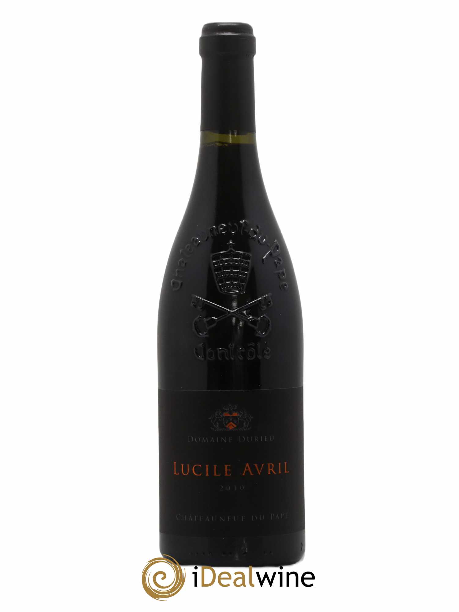 Châteauneuf-du-Pape Château Durieu cuvée Avril 2010 - Lot de 1 bouteille - 0