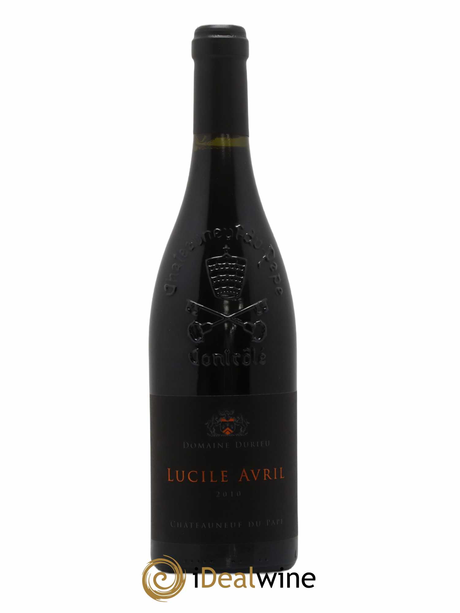 Châteauneuf-du-Pape Château Durieu cuvée Avril 2010 - Lot de 1 bouteille - 0