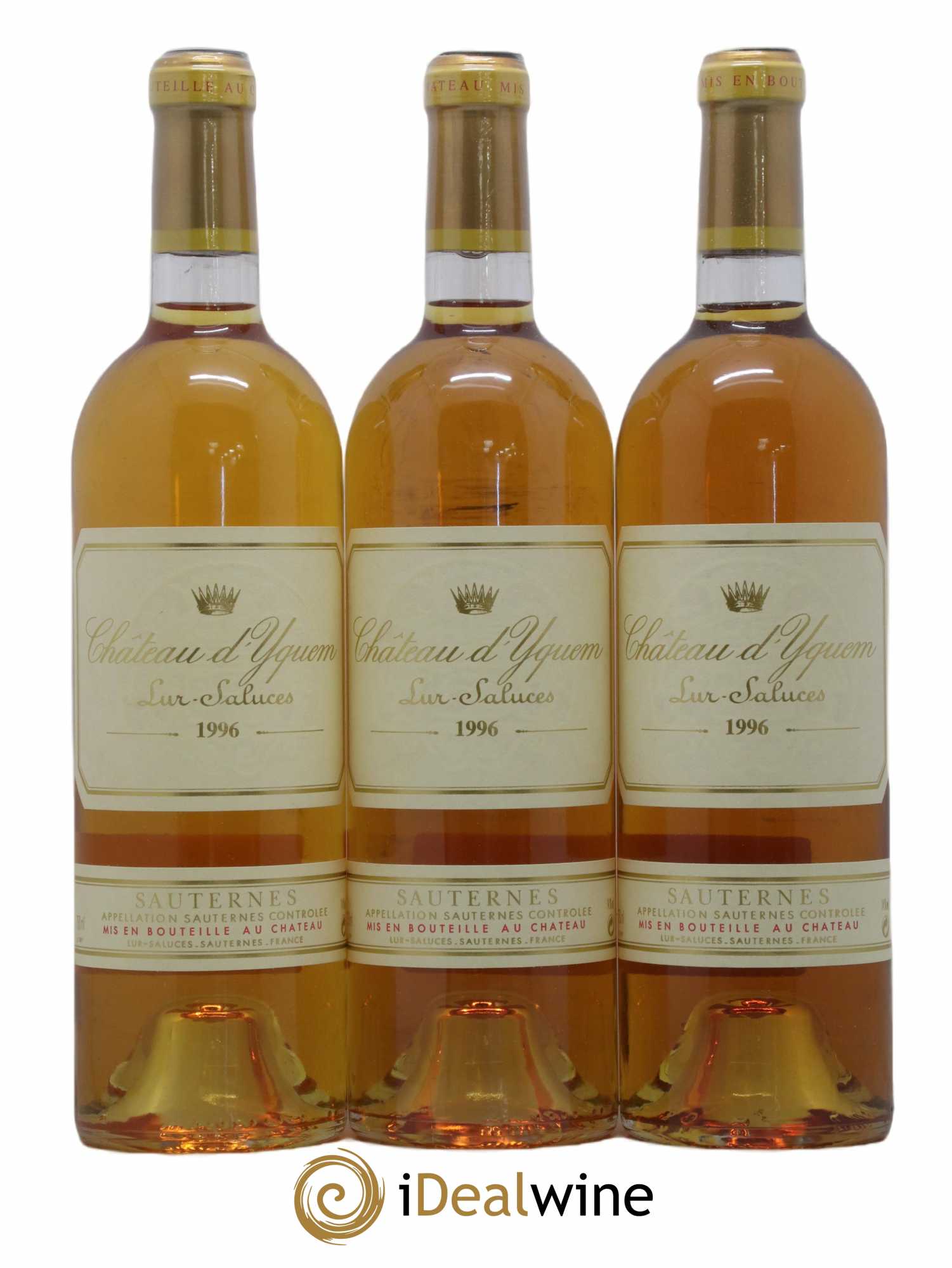 Château d' Yquem 1er Cru Classé Supérieur 1996 - Lotto di 6 bottiglie - 2