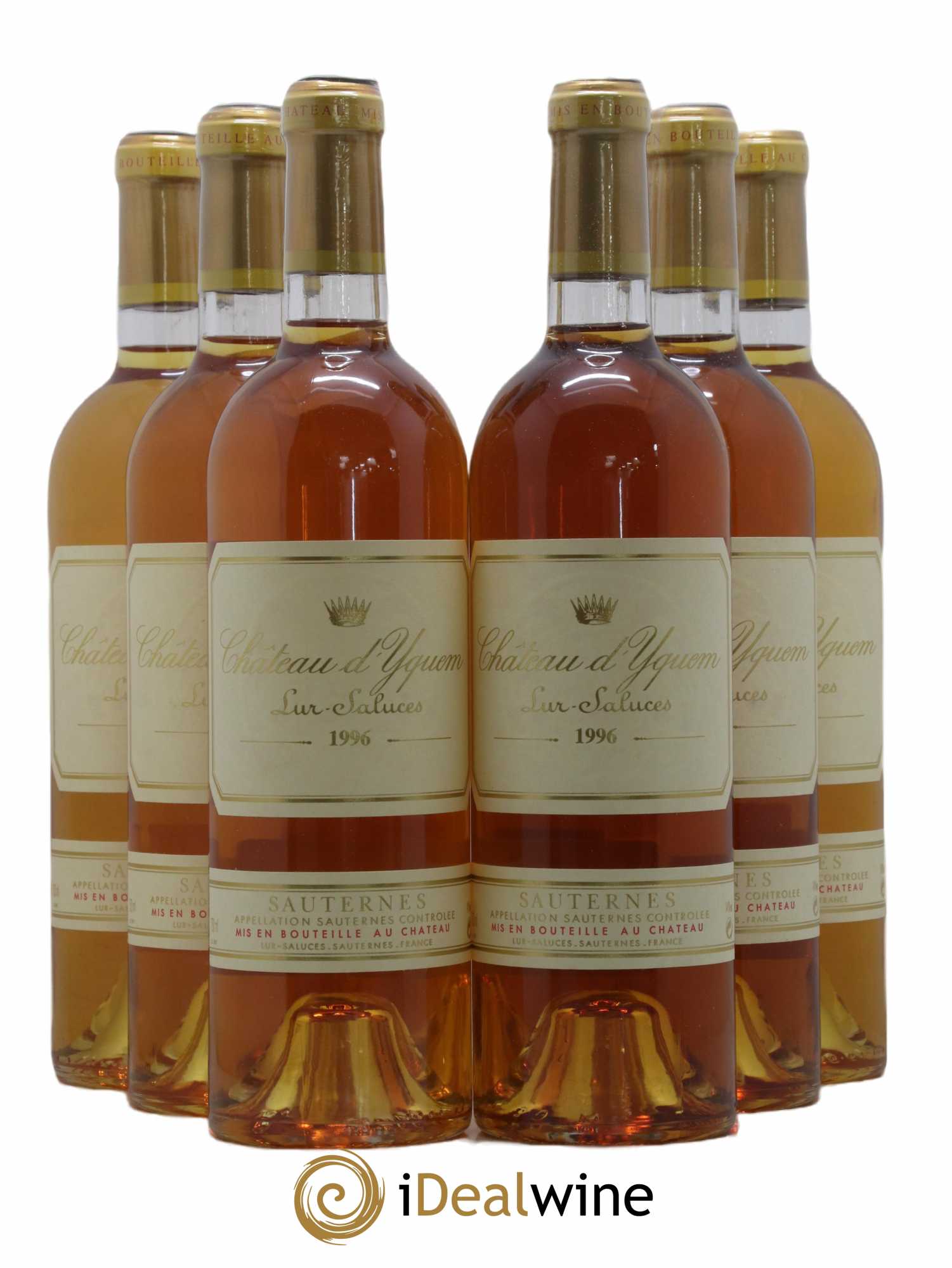 Château d' Yquem 1er Cru Classé Supérieur 1996 - Lotto di 6 bottiglie - 0