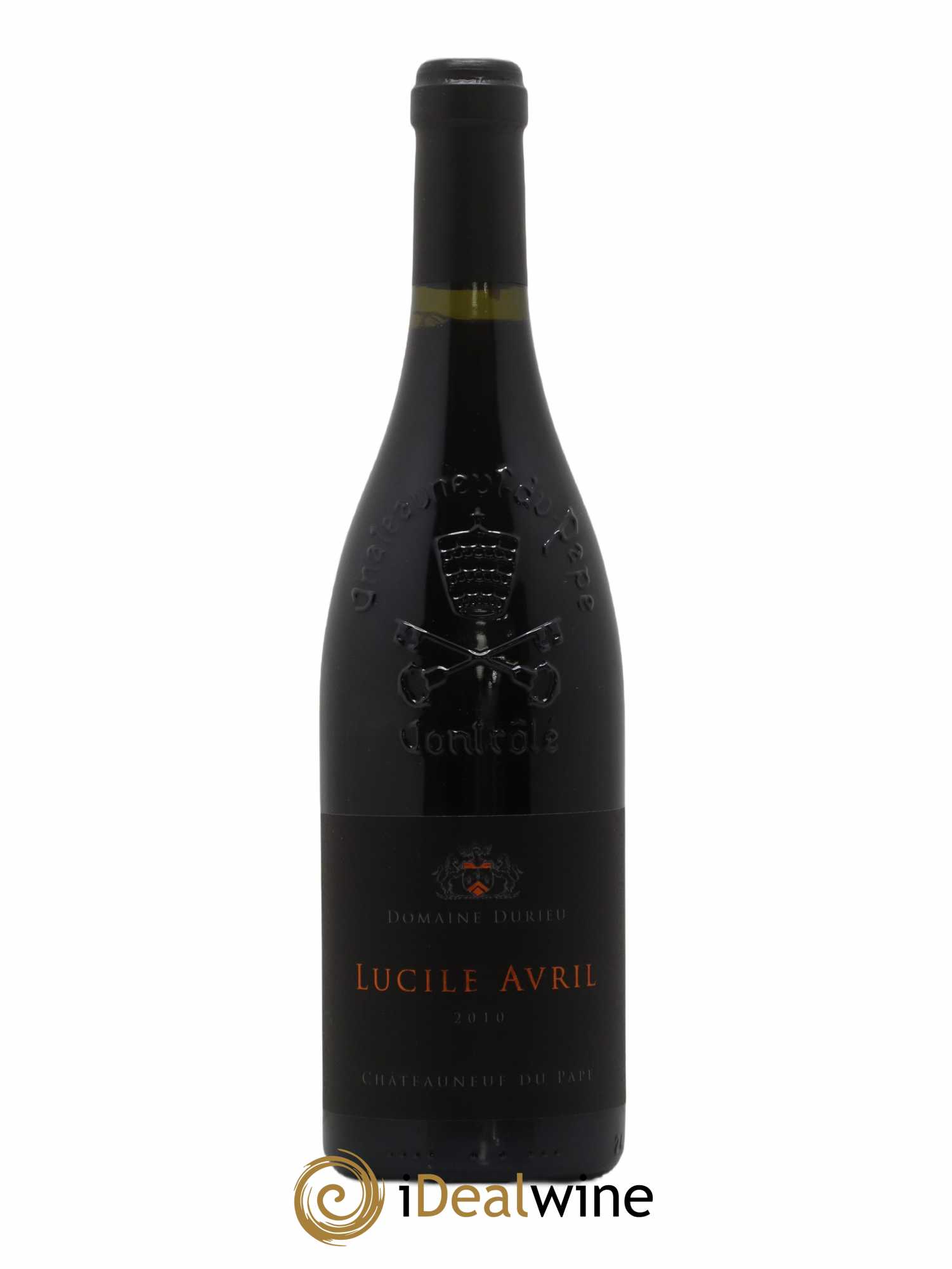Châteauneuf-du-Pape Château Durieu cuvée Avril 2010 - Lot de 1 bouteille - 0