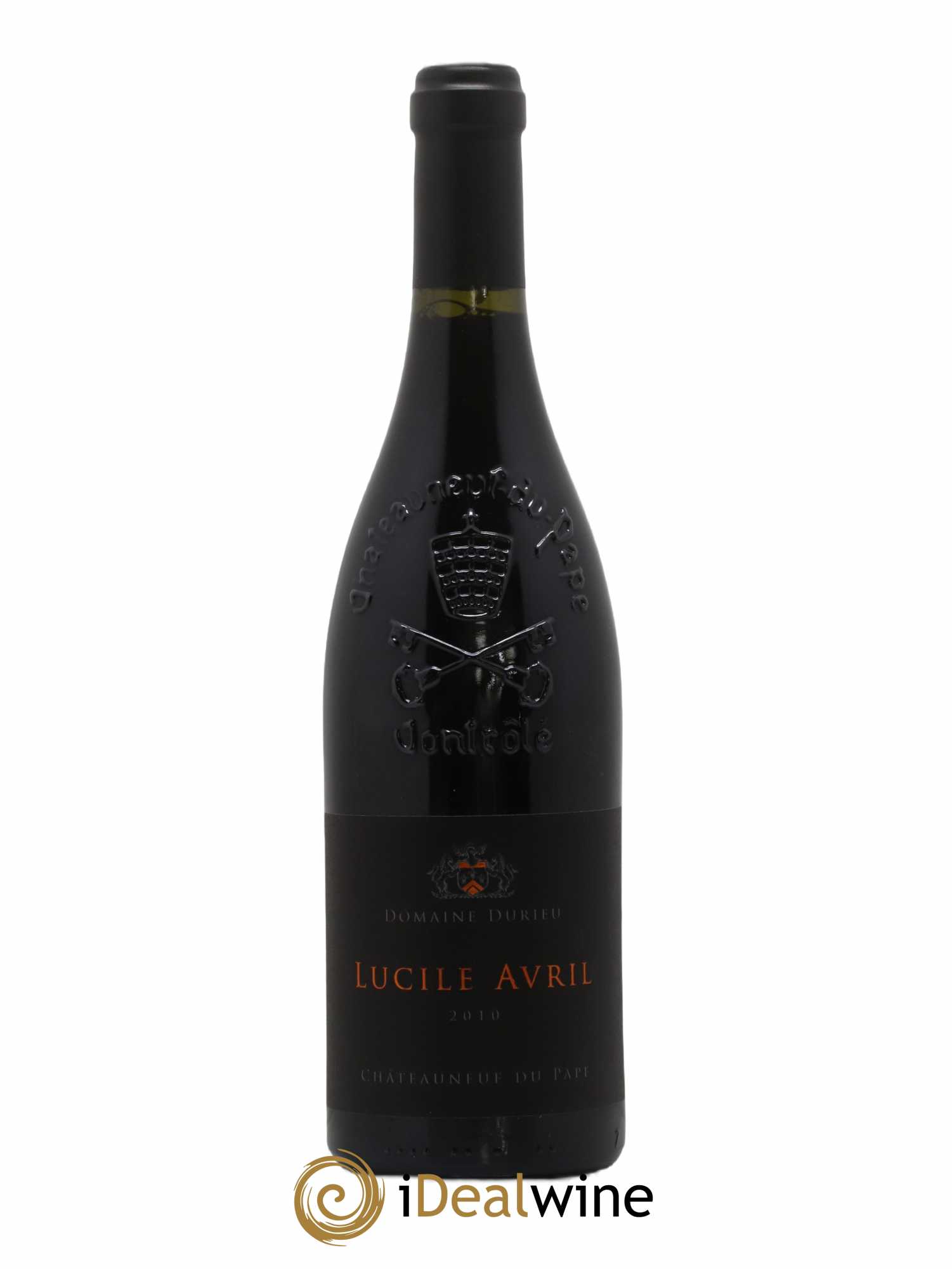 Châteauneuf-du-Pape Château Durieu cuvée Avril 2010 - Lot de 1 bouteille - 0