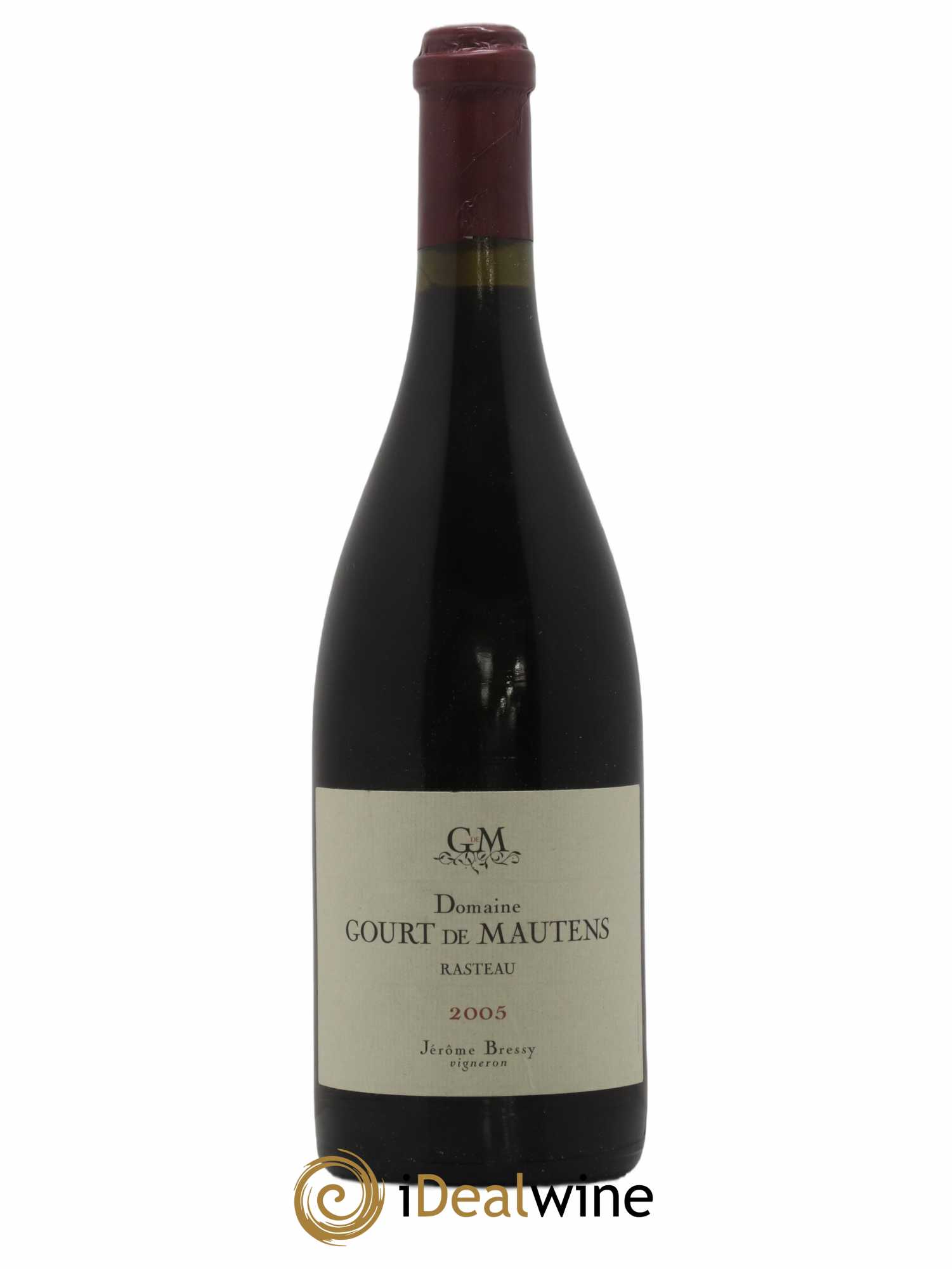 Rasteau Domaine Gourt de Mautens - Jérôme Bressy 2005 - Lot de 1 bouteille - 0