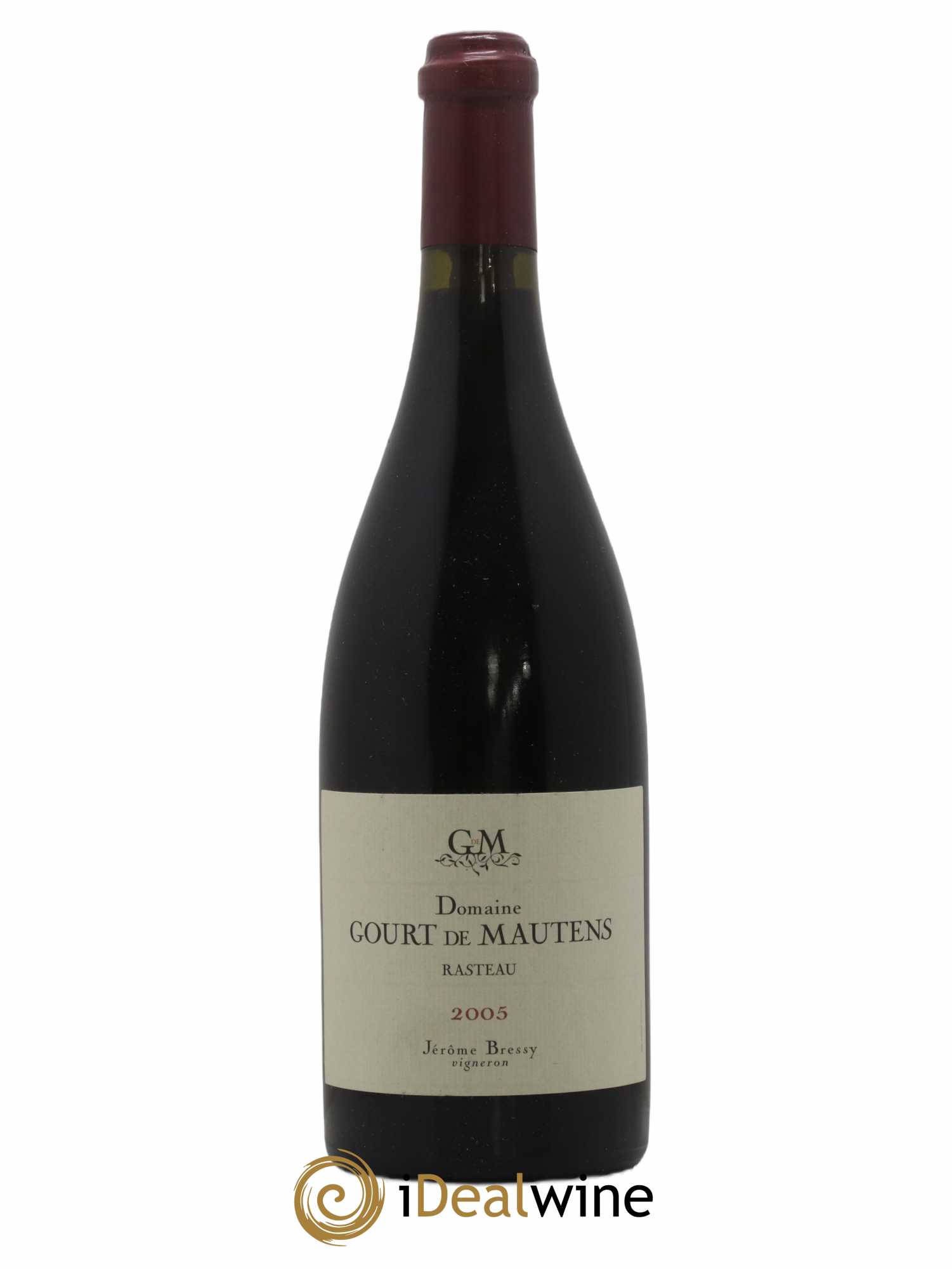 Rasteau Domaine Gourt de Mautens - Jérôme Bressy 2005 - Lot de 1 bouteille - 0
