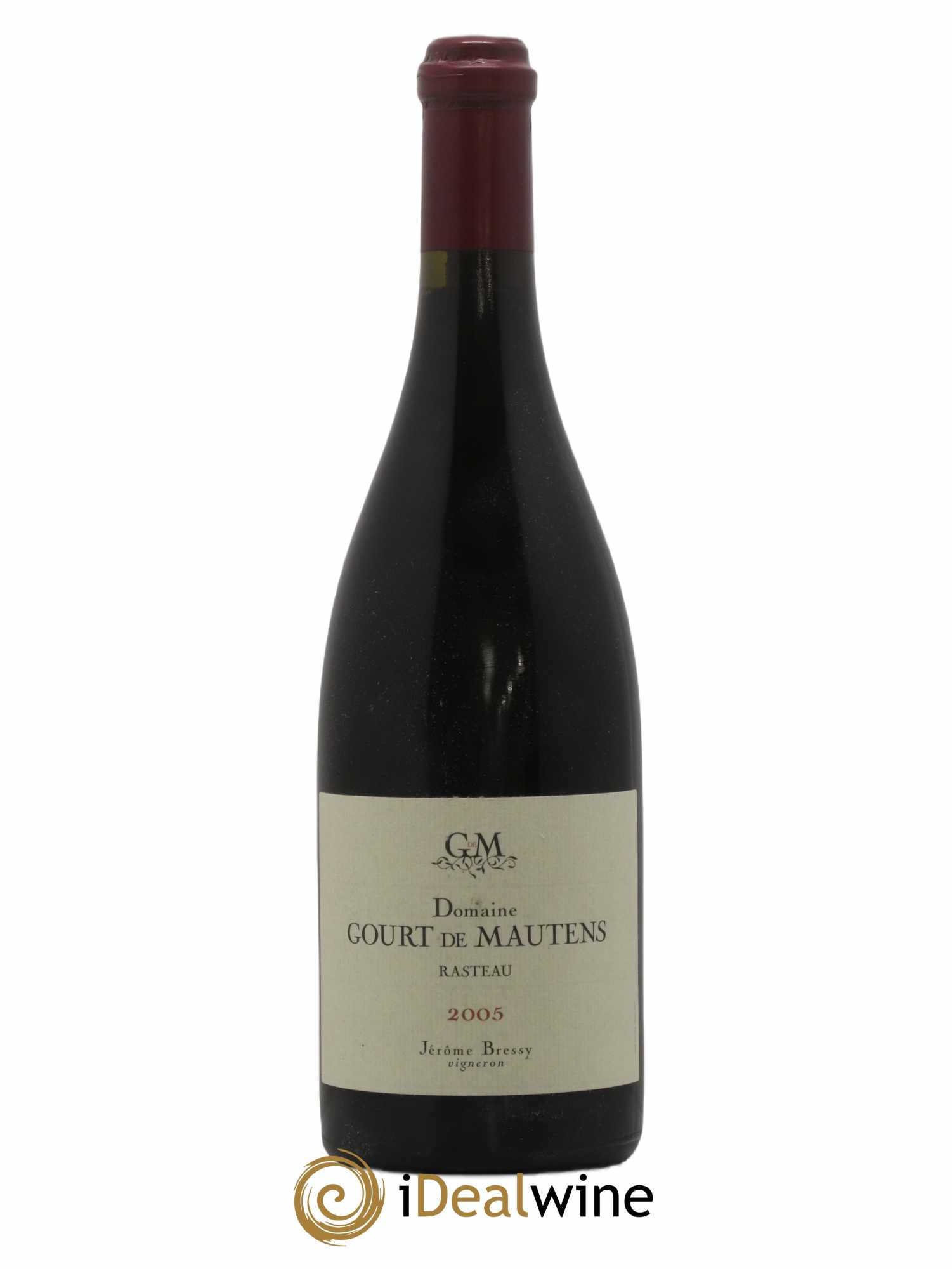 Rasteau Domaine Gourt de Mautens - Jérôme Bressy 2005 - Lot de 1 bouteille - 0