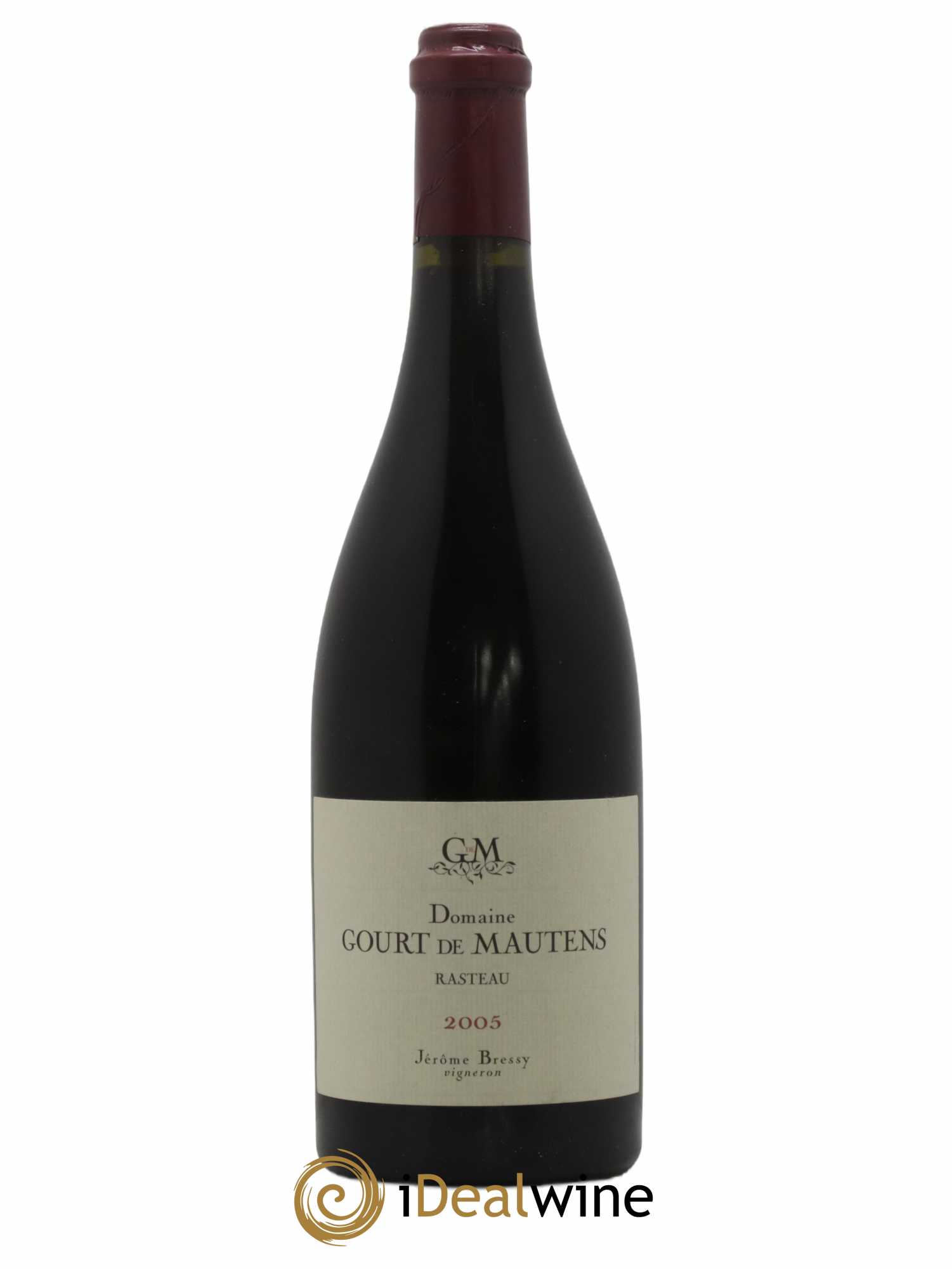 Rasteau Domaine Gourt de Mautens - Jérôme Bressy 2005 - Lot de 1 bouteille - 0