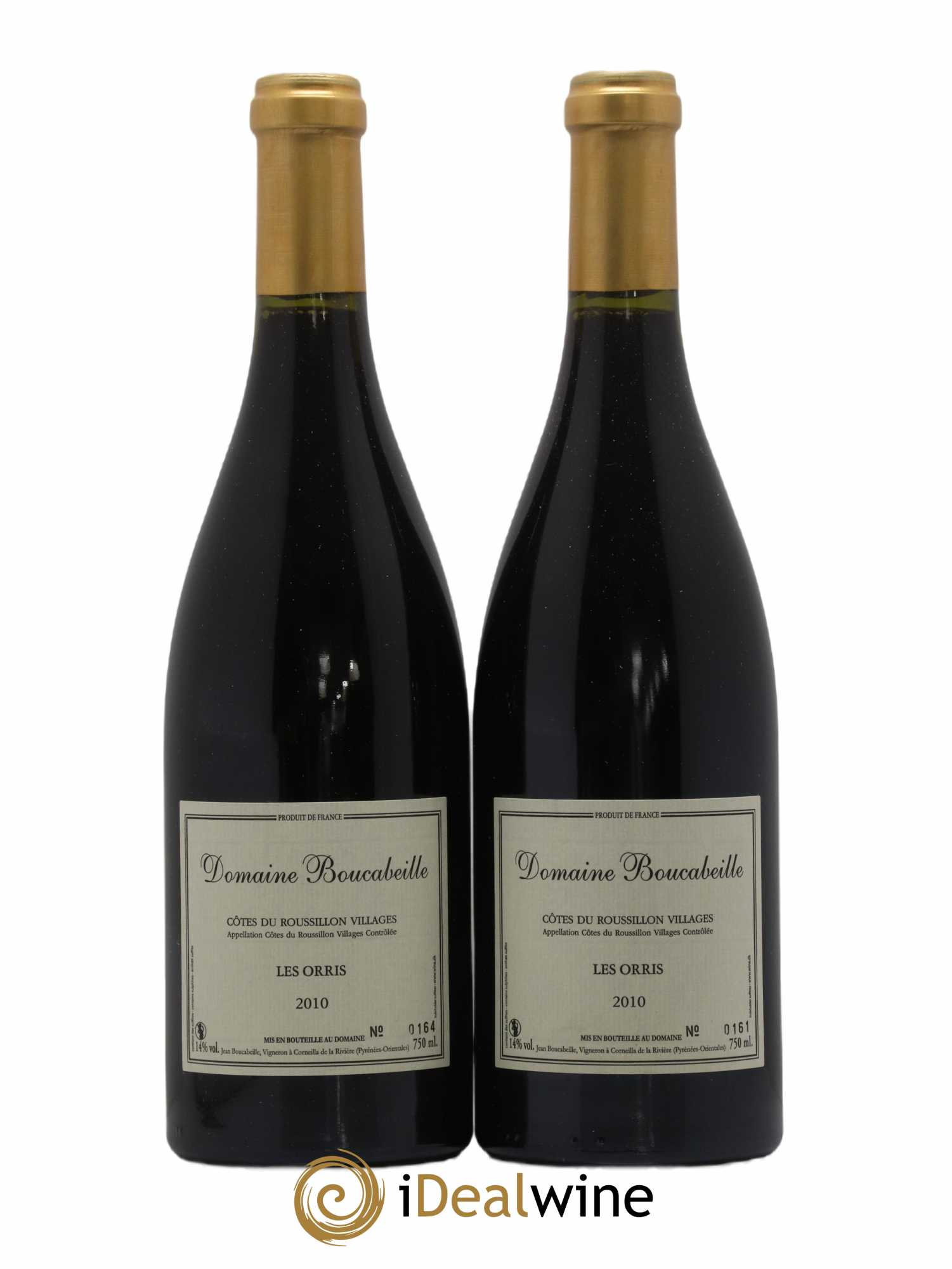 Côtes du Roussillon Les Orris Domaine Boucabeille 2010 - Lot de 2 bouteilles - 0
