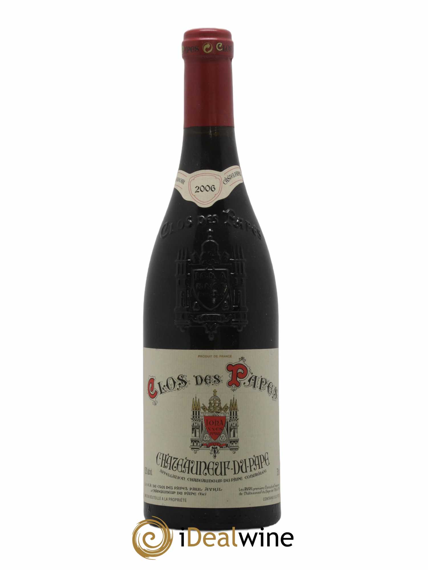 Châteauneuf-du-Pape Clos des Papes - Paul Avril 2006 - Lot de 1 bouteille - 0