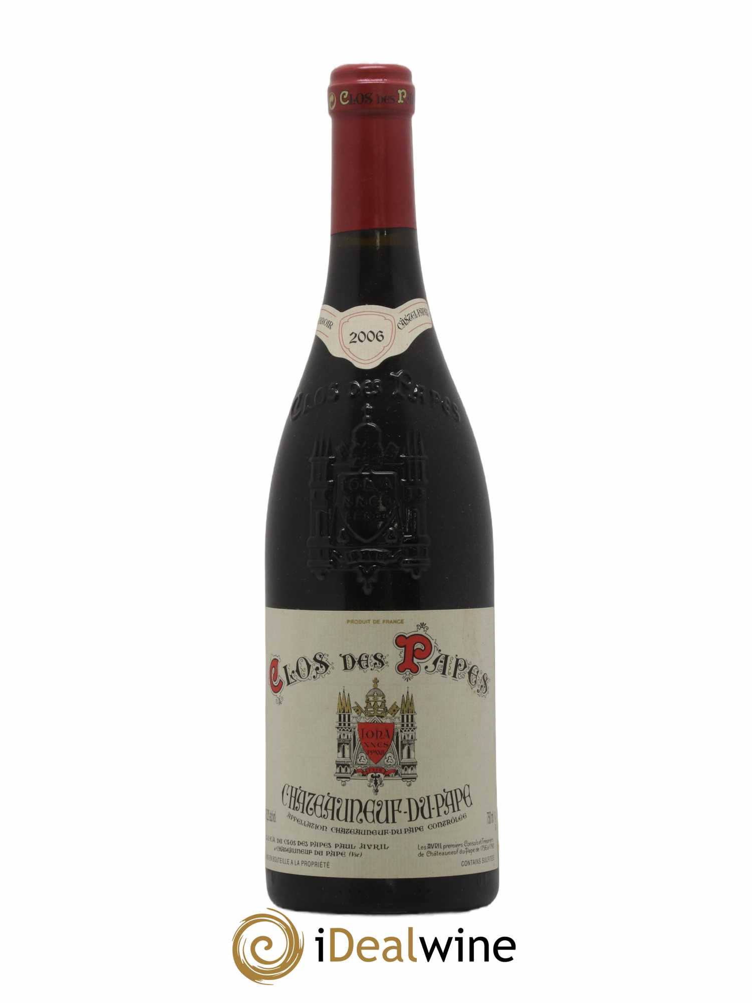 Châteauneuf-du-Pape Clos des Papes - Paul Avril 2006 - Lot de 1 bouteille - 0