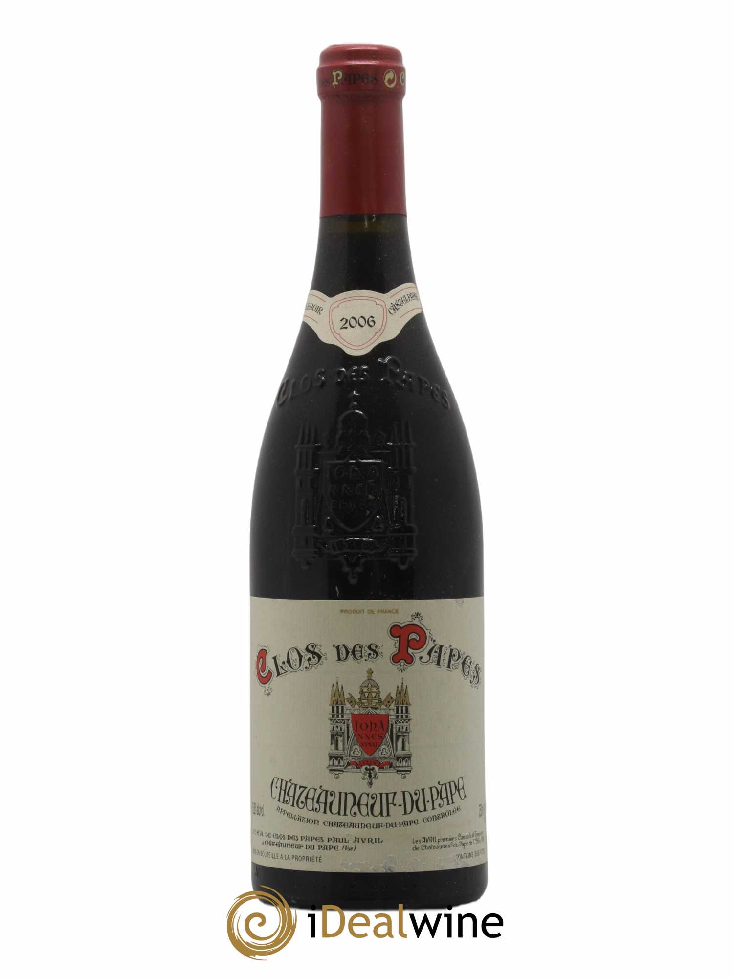 Châteauneuf-du-Pape Clos des Papes - Paul Avril 2006 - Lot de 1 bouteille - 0