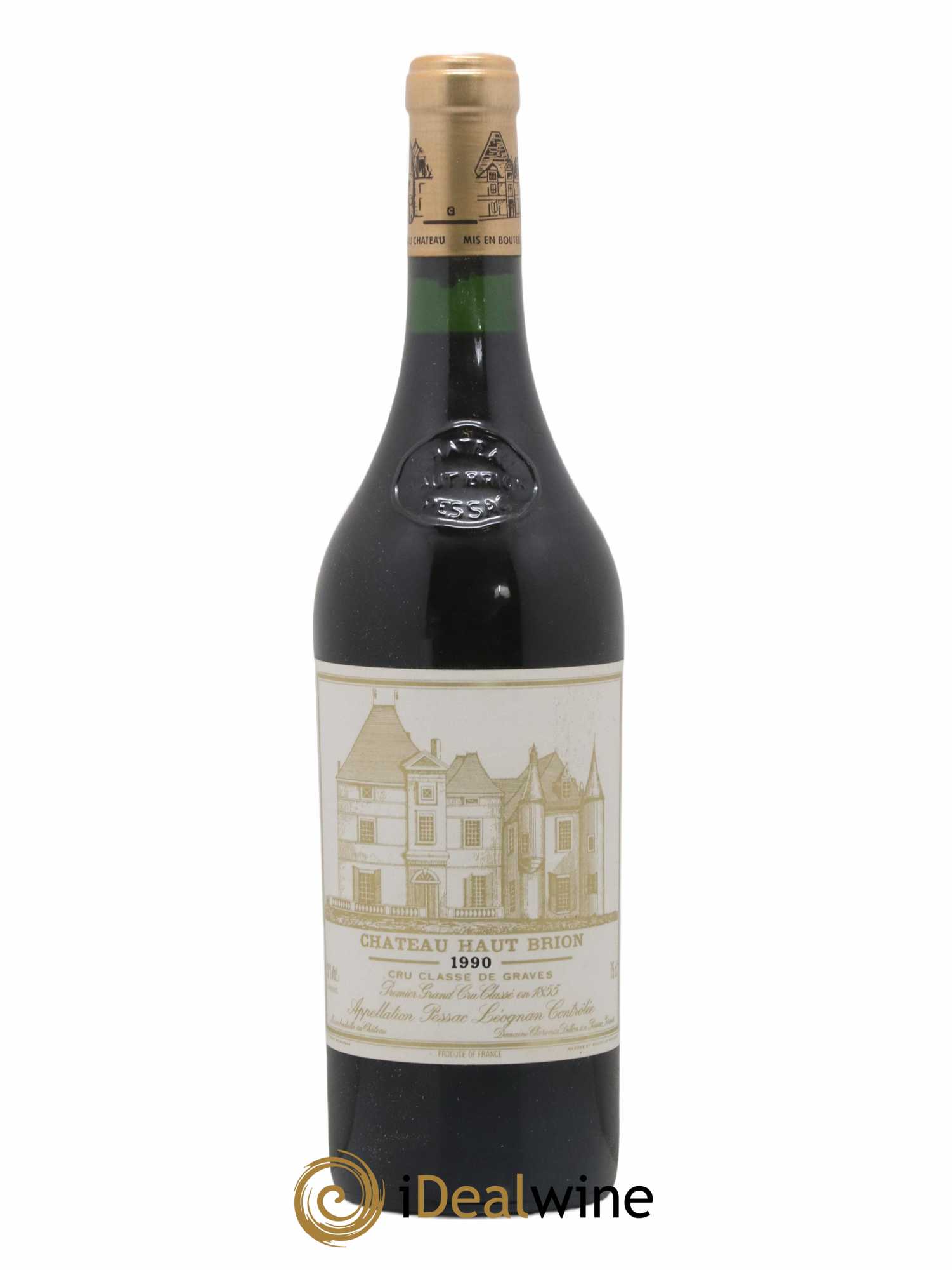 Château Haut Brion 1er Grand Cru Classé 1990 - Lot de 1 bouteille - 0
