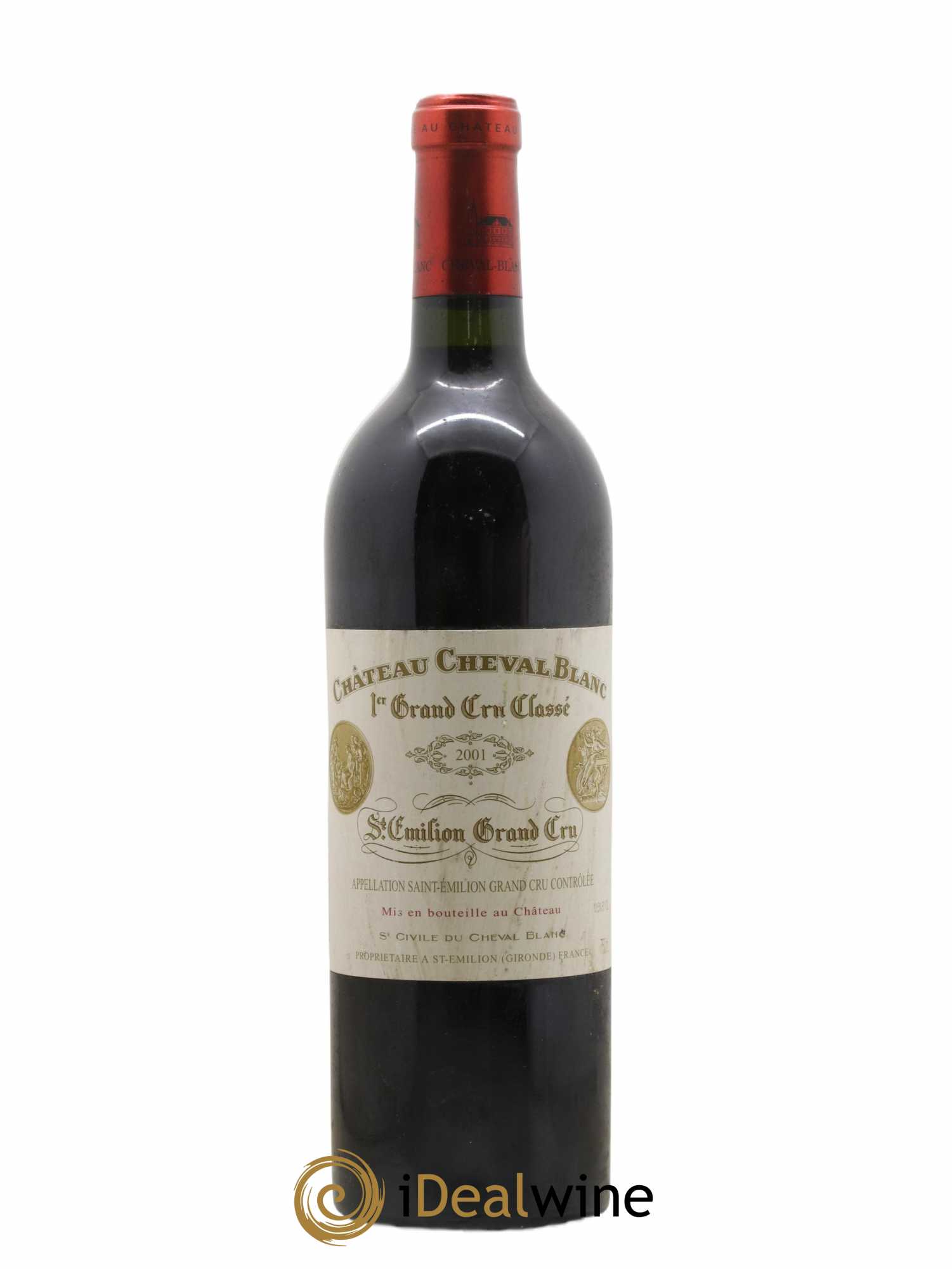 Château Cheval Blanc 1er Grand Cru Classé A 2001 - Lot of 1 bottle - 0