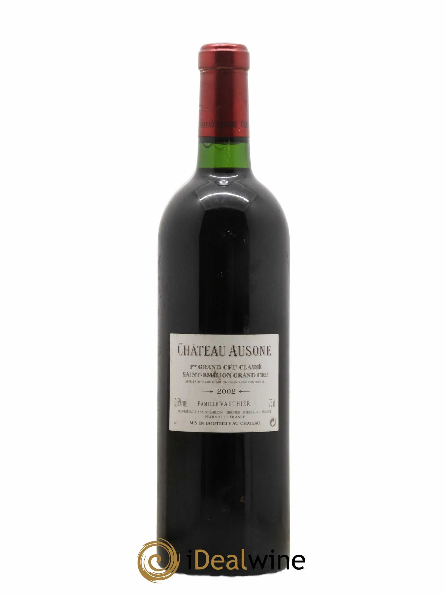 Château Ausone 1er Grand Cru Classé A 2002 - Lot de 1 bouteille - 1