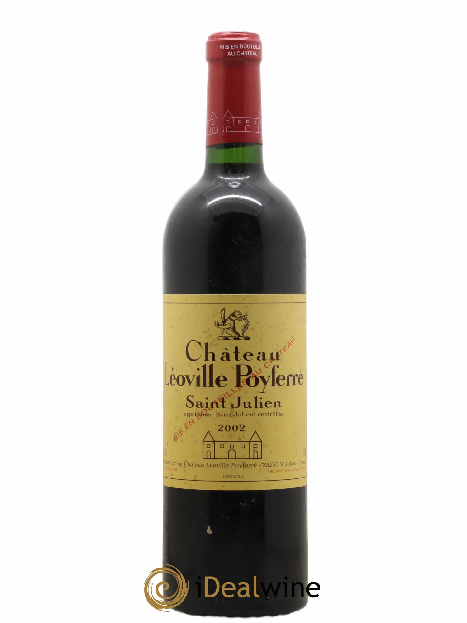 Château Léoville Poyferré 2ème Grand Cru Classé 2002 - Lot de 1 bouteille - 0