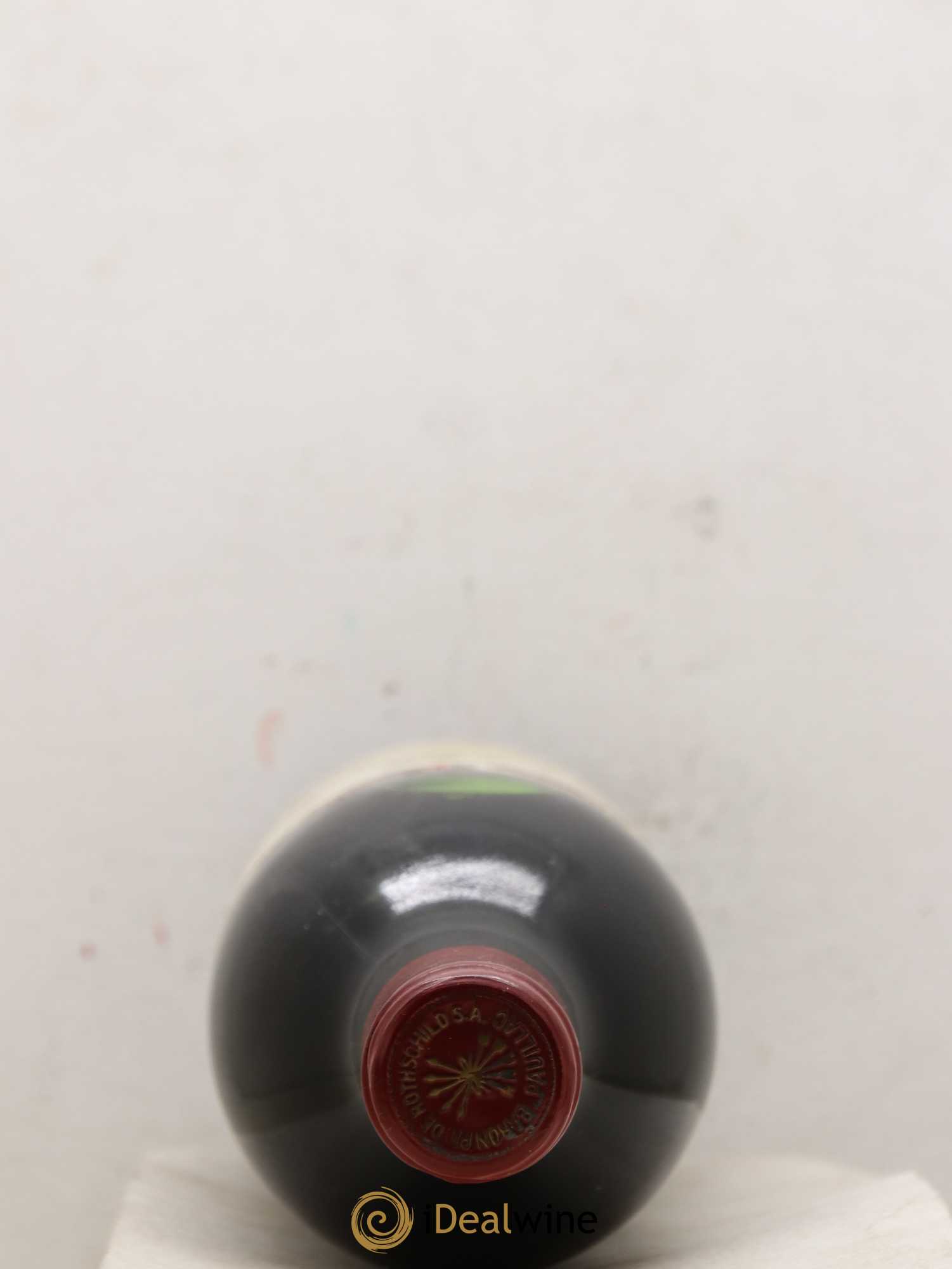 Château Mouton Rothschild 1er Grand Cru Classé 1978 - Lot de 1 bouteille - 1