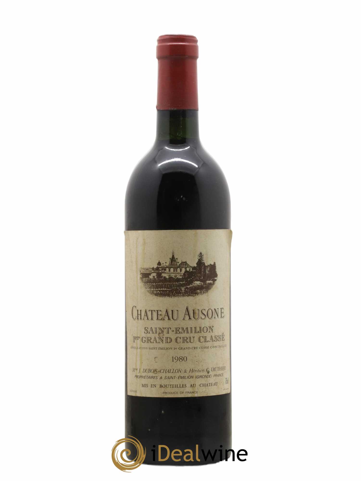 Château Ausone 1er Grand Cru Classé A 1980 - Lot de 1 bouteille - 0